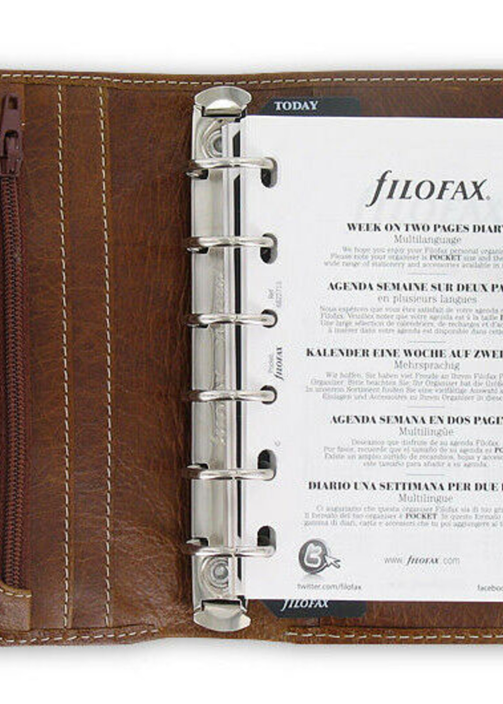 Filofax Filofax Terminplaner Malden Pocket In Ochre braun