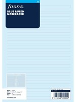 Filofax Einlage A5, Papier liniert, blau