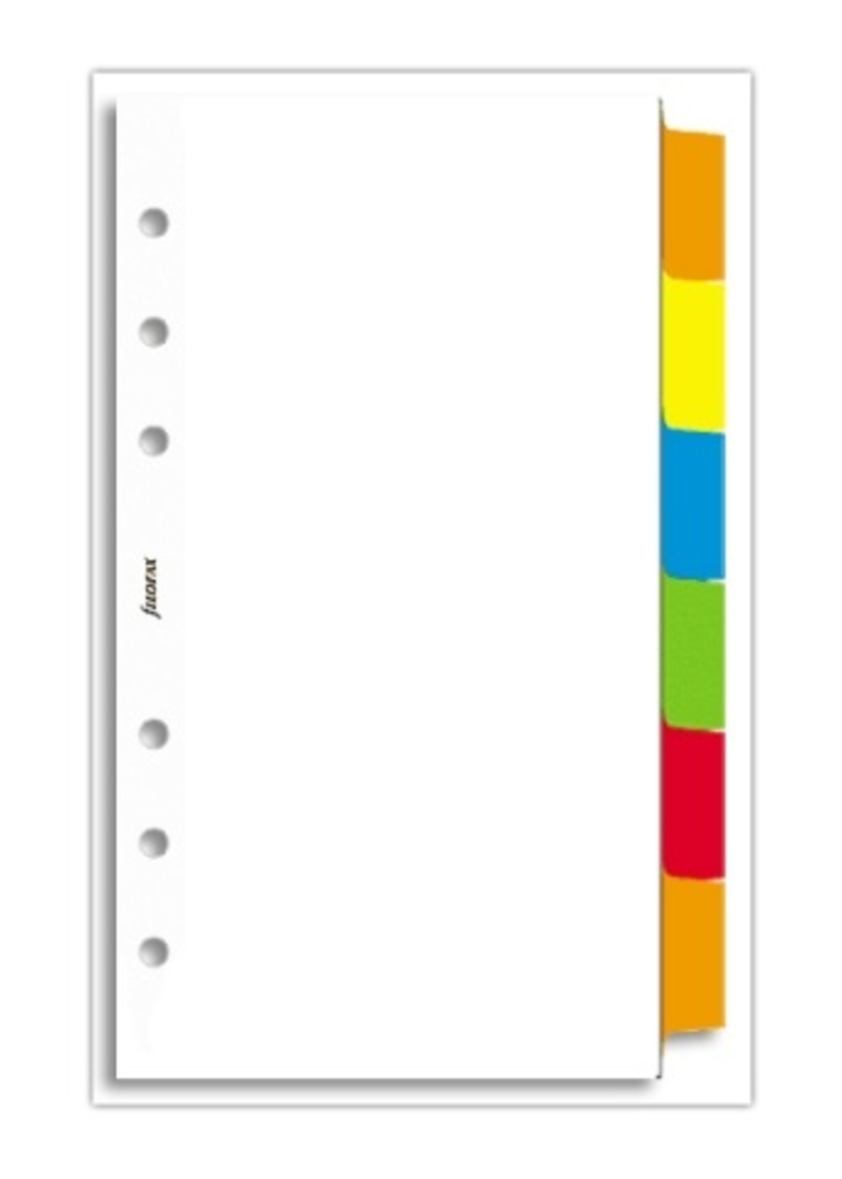 Filofax Pe Register 6 Farbig