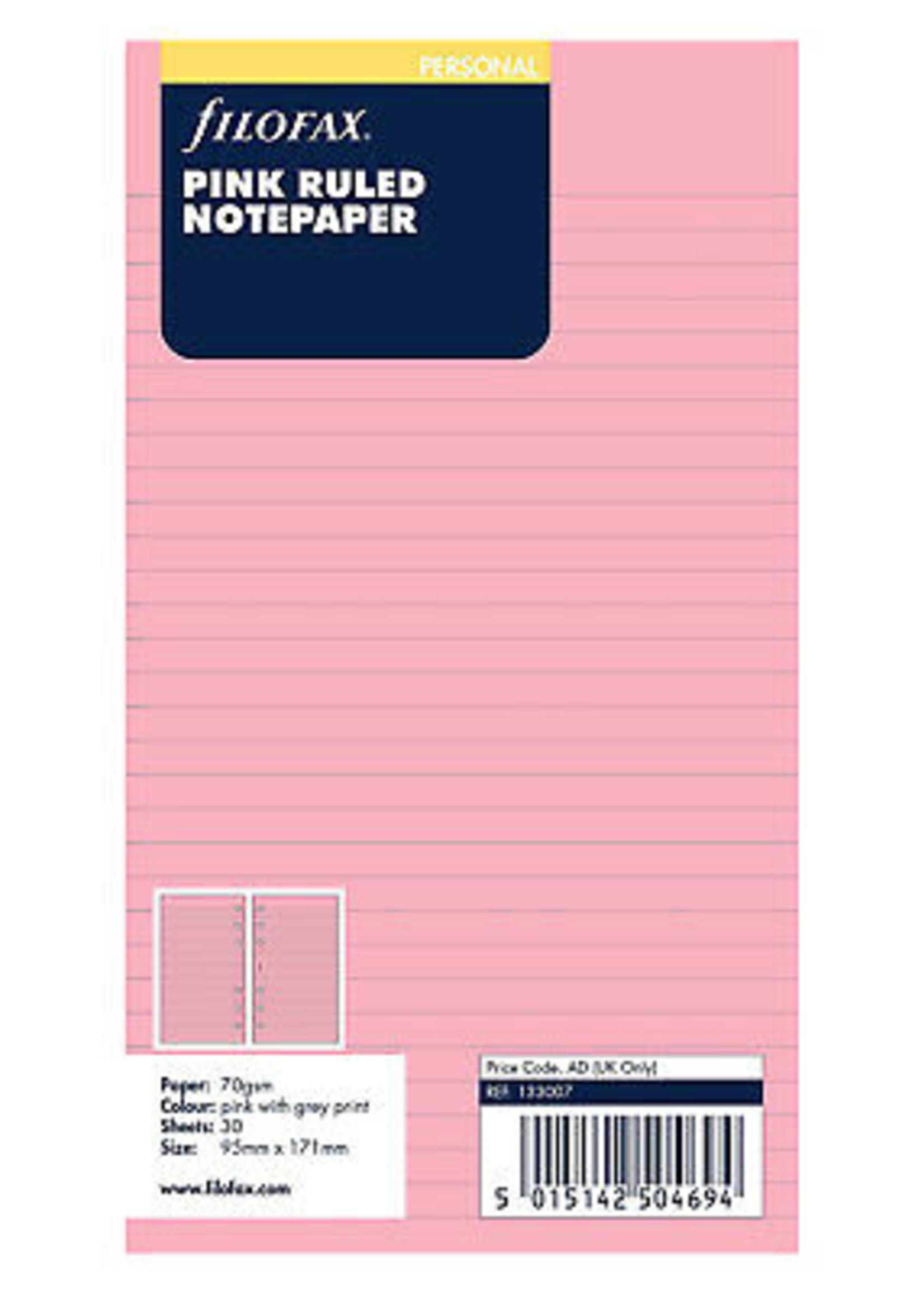 Filofax Pe Linien Rosa