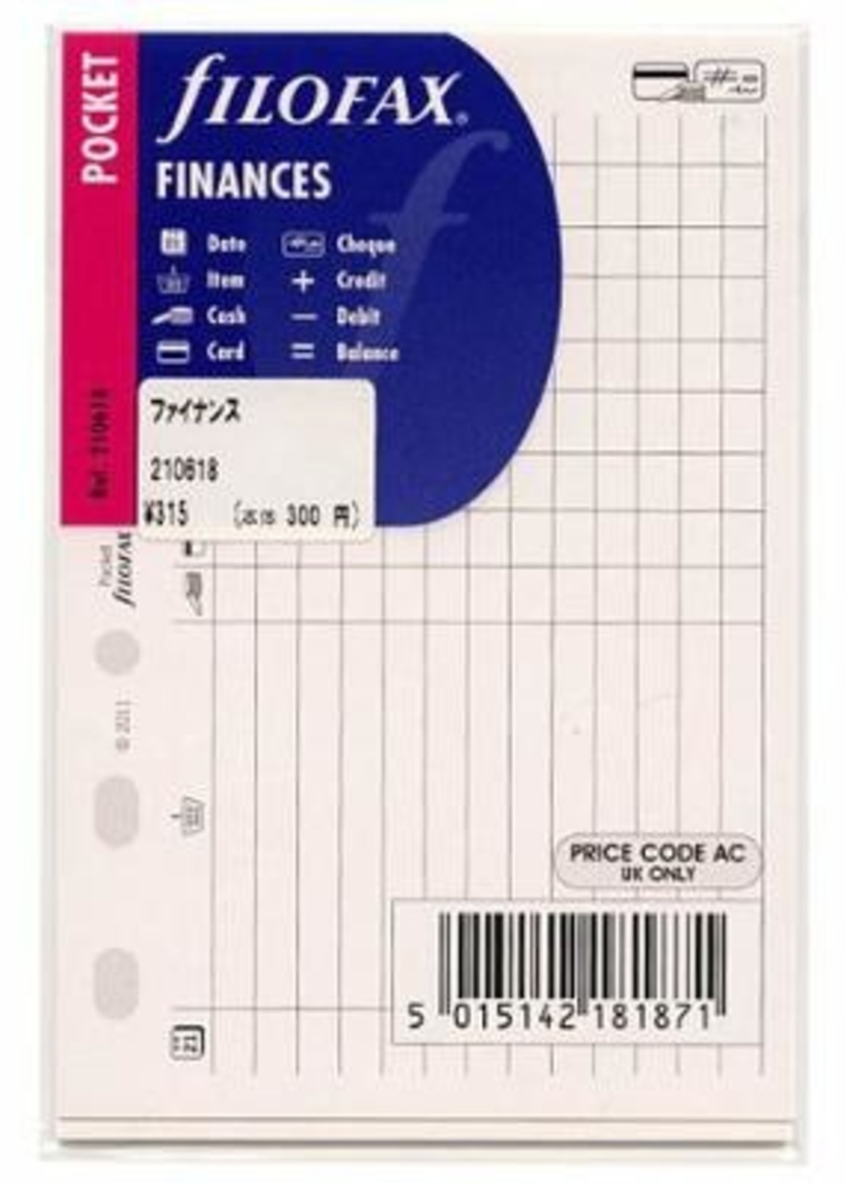 Filofax Po Finanzen