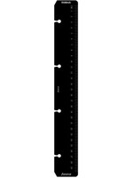 Filofax Lineal / Lesezeichen A4, schwarz