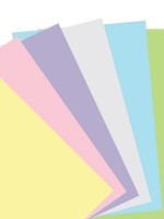 Filofax Einlage Pocket, Papier blanko, Pastell