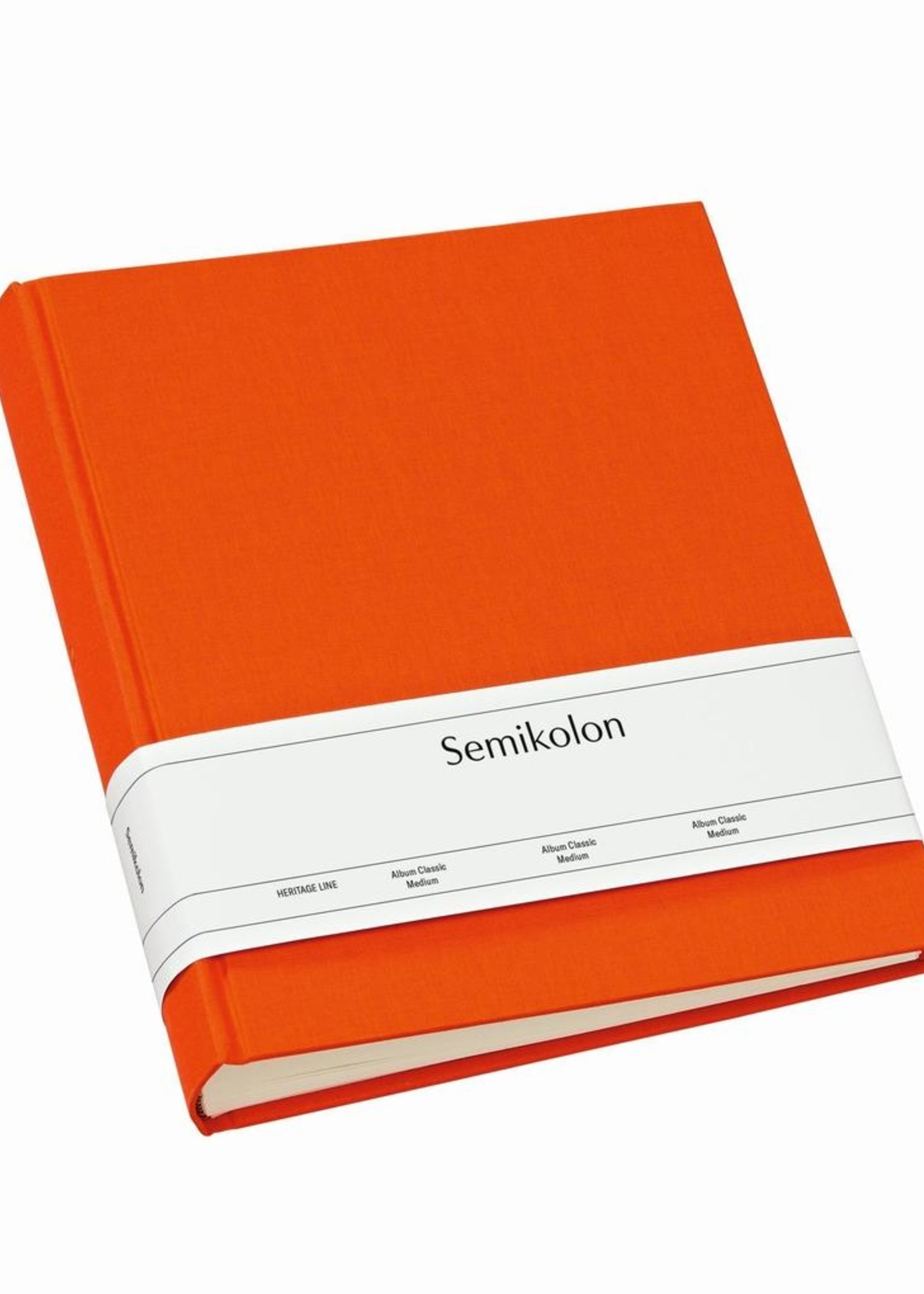 Semikolon Album Medium Orange