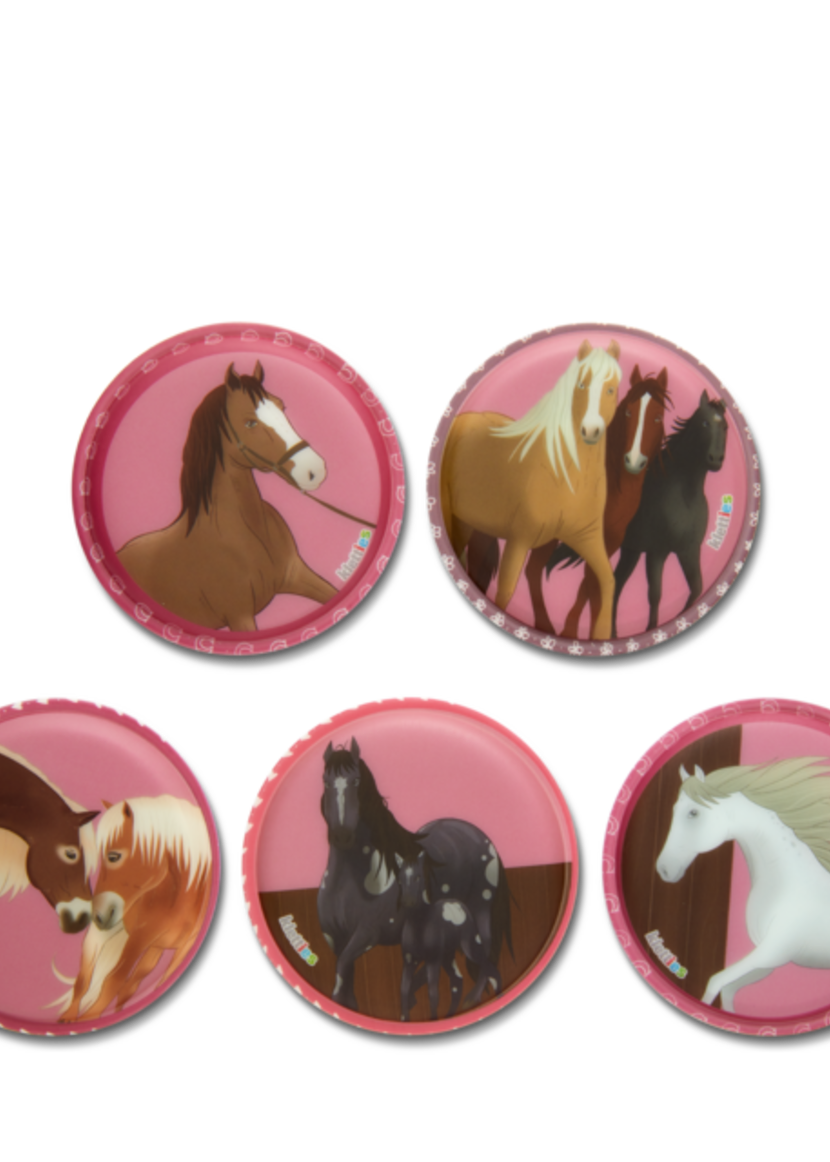 ERGOBAG Kletties-Set Pferde im Galopp