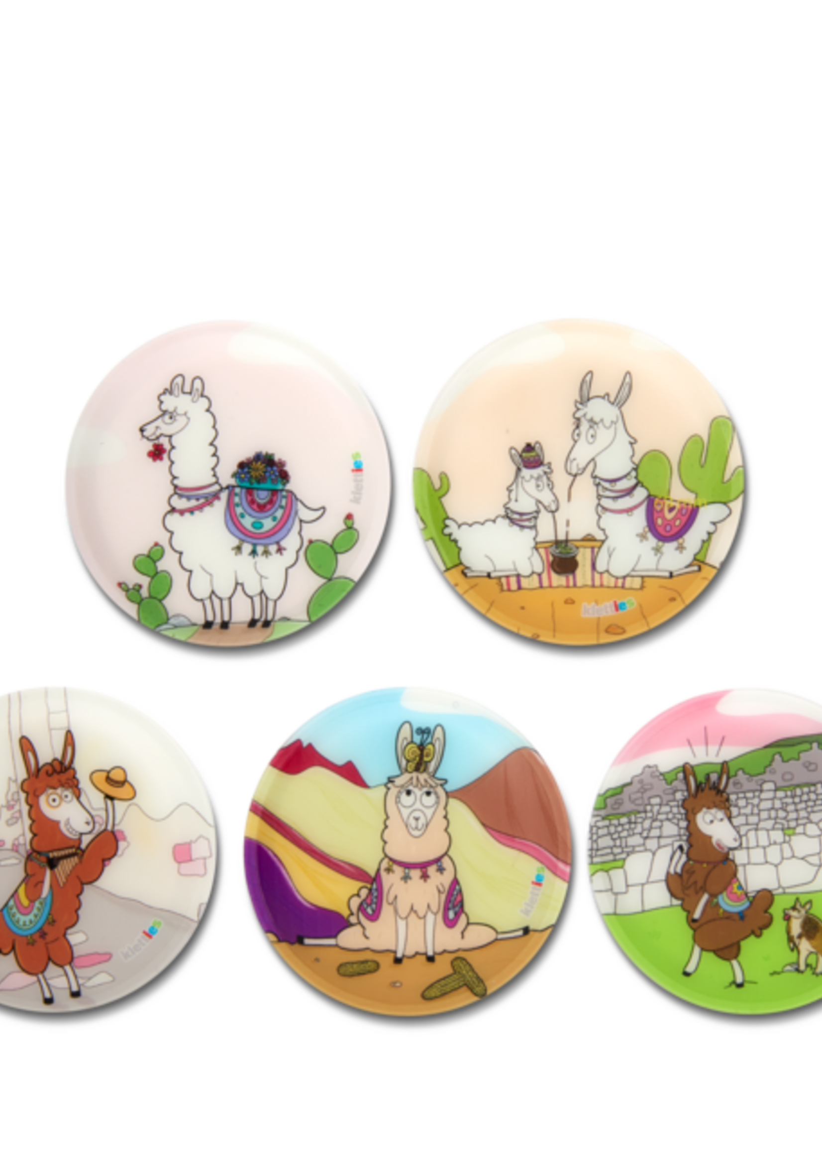 ERGOBAG Kletties-Set Lamas