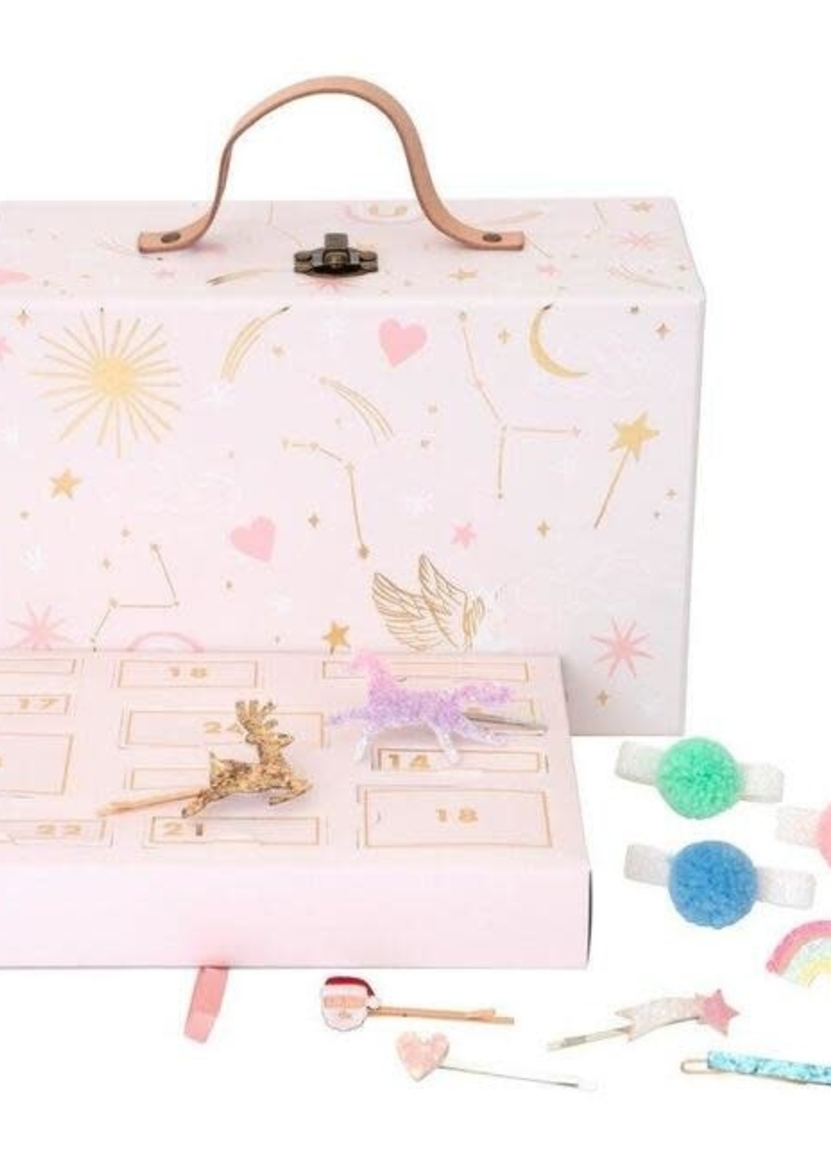 Meri Meri Hair Accessories Advent Calendar Suitcase