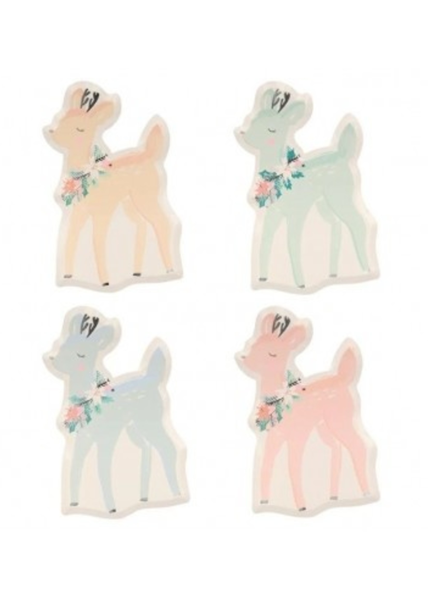 Meri Meri Pastel Deer Plates