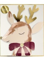 Meri Meri Reindeer With Bow Plates