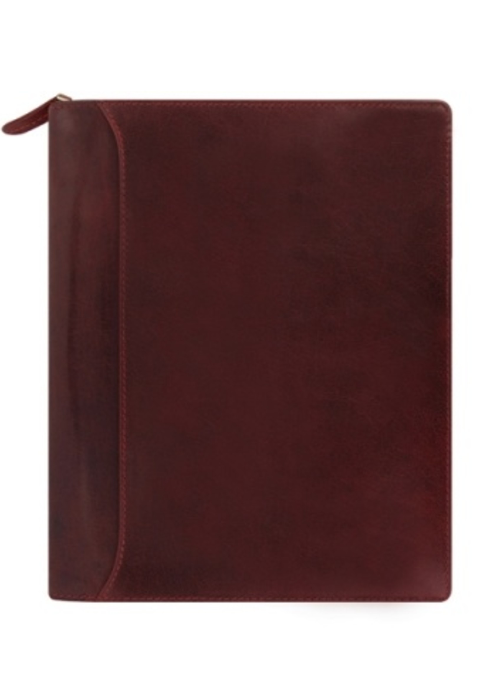 Filofax A5 Lockwood Zip Garnet Terminplaner Organiser Leder