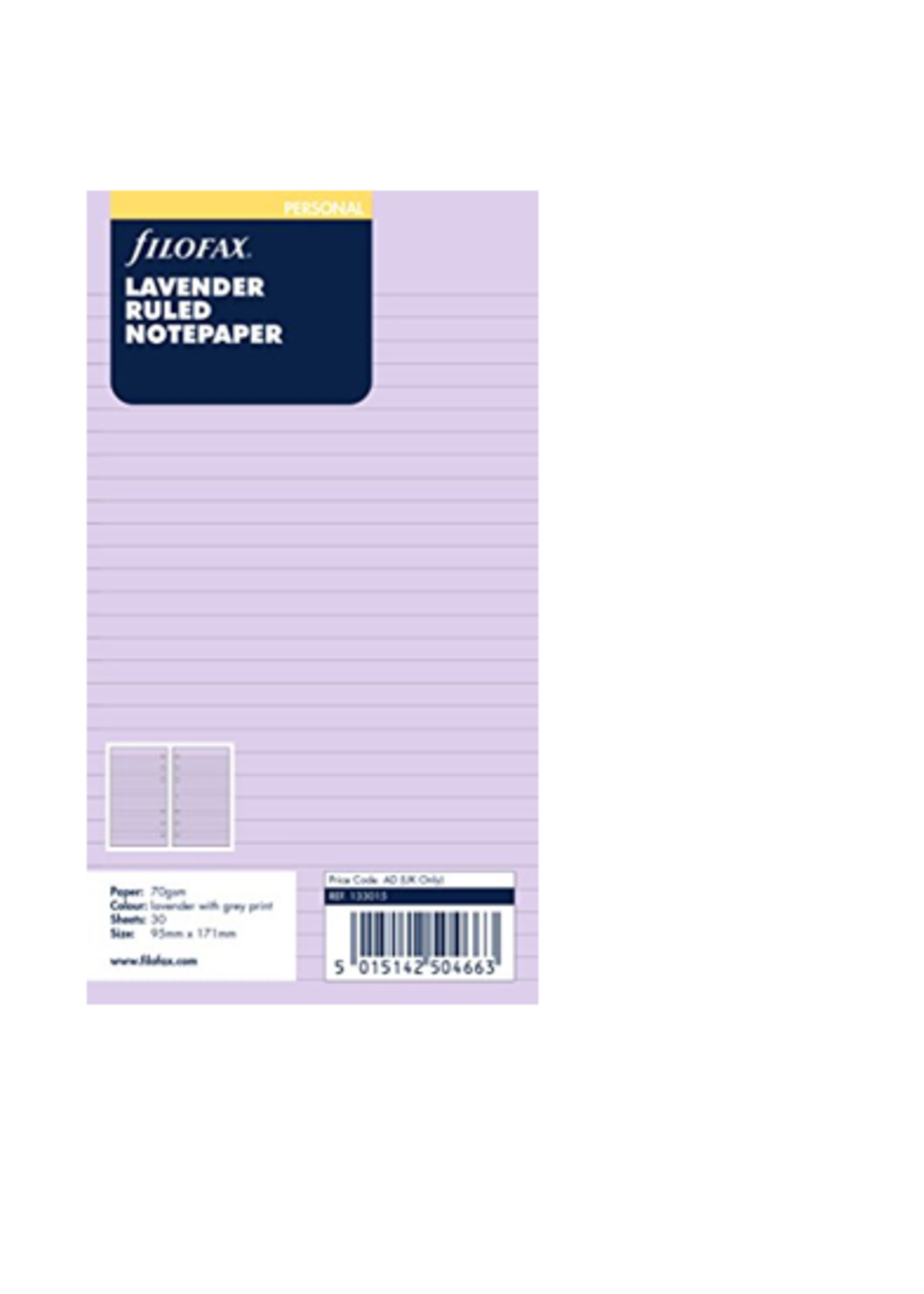 Filofax Pe Linien Lavendel