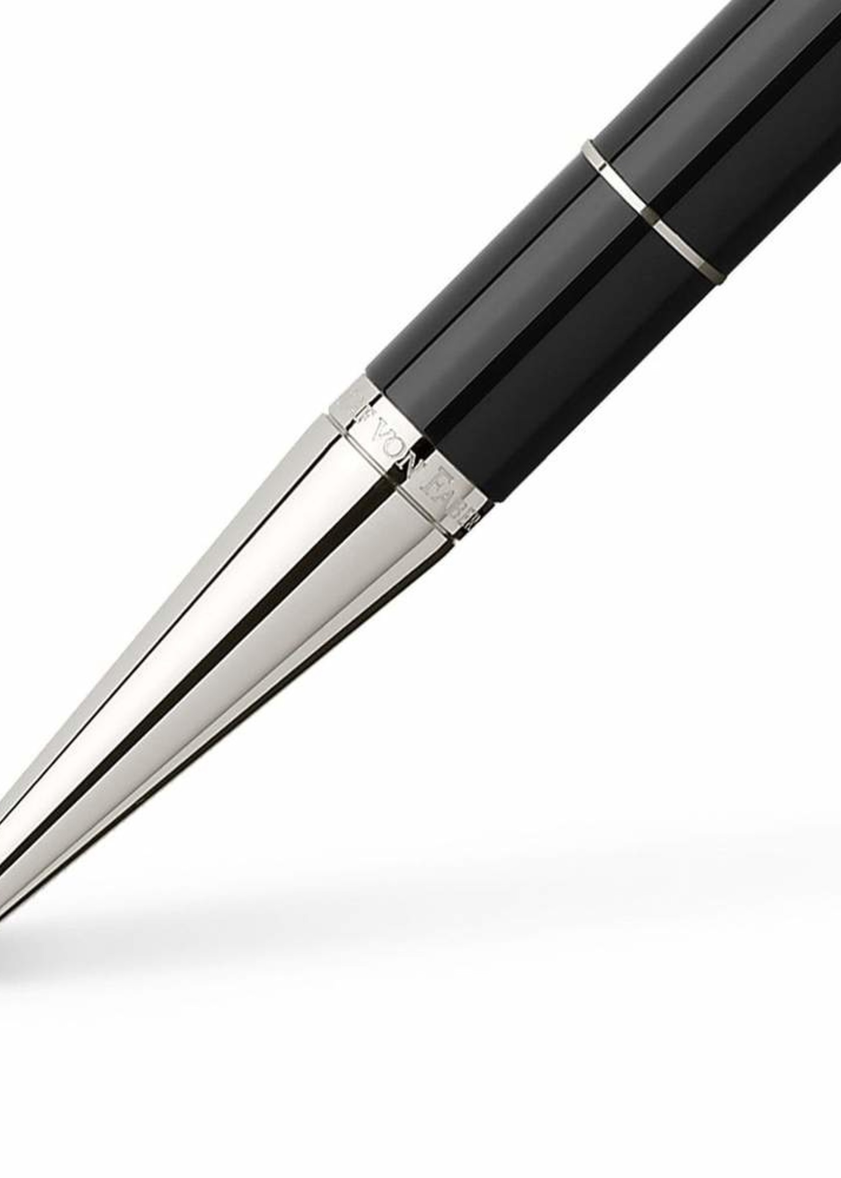 Graf von Faber-Castell Drehkugelschreiber Classic Anello Schwarz