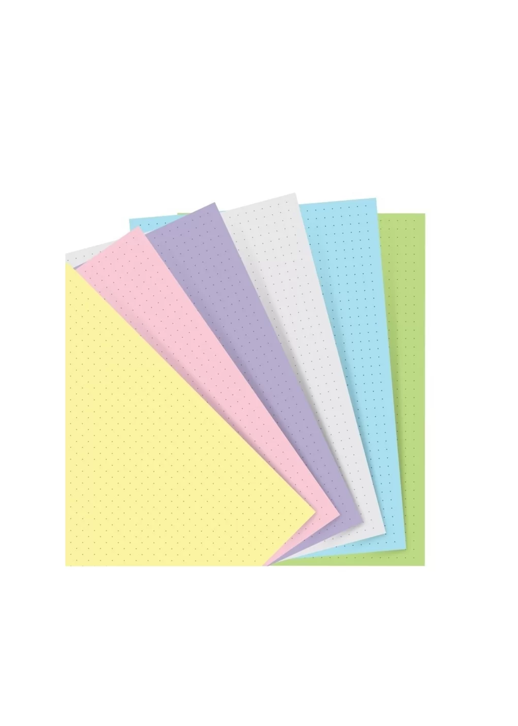 Filofax PKT Pastel Notebook Papier Dot