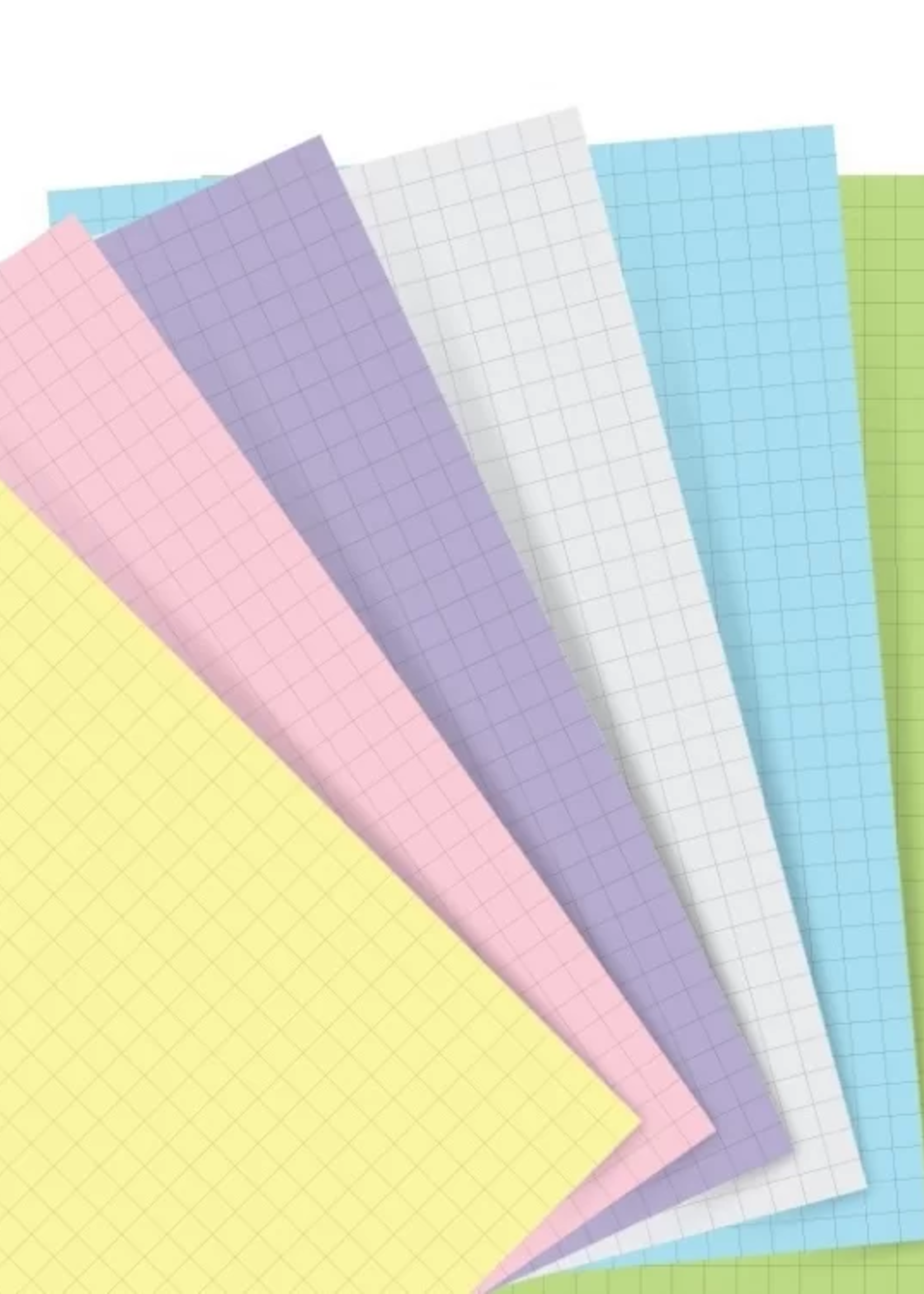 Filofax POCKET Pastel Papier kariert