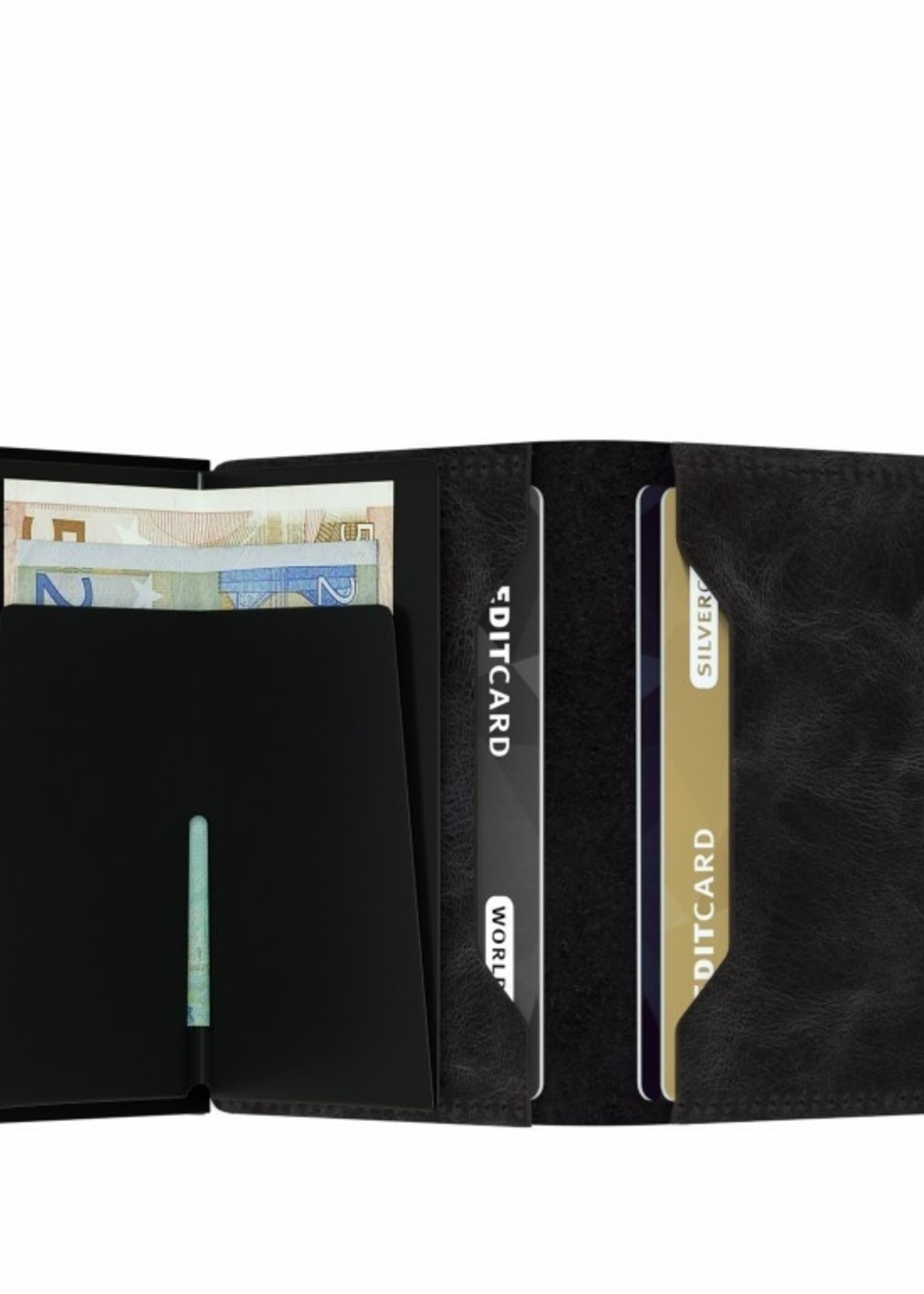 Secrid GELDBÖRSE TWINWALLET VINTAGE BLACK