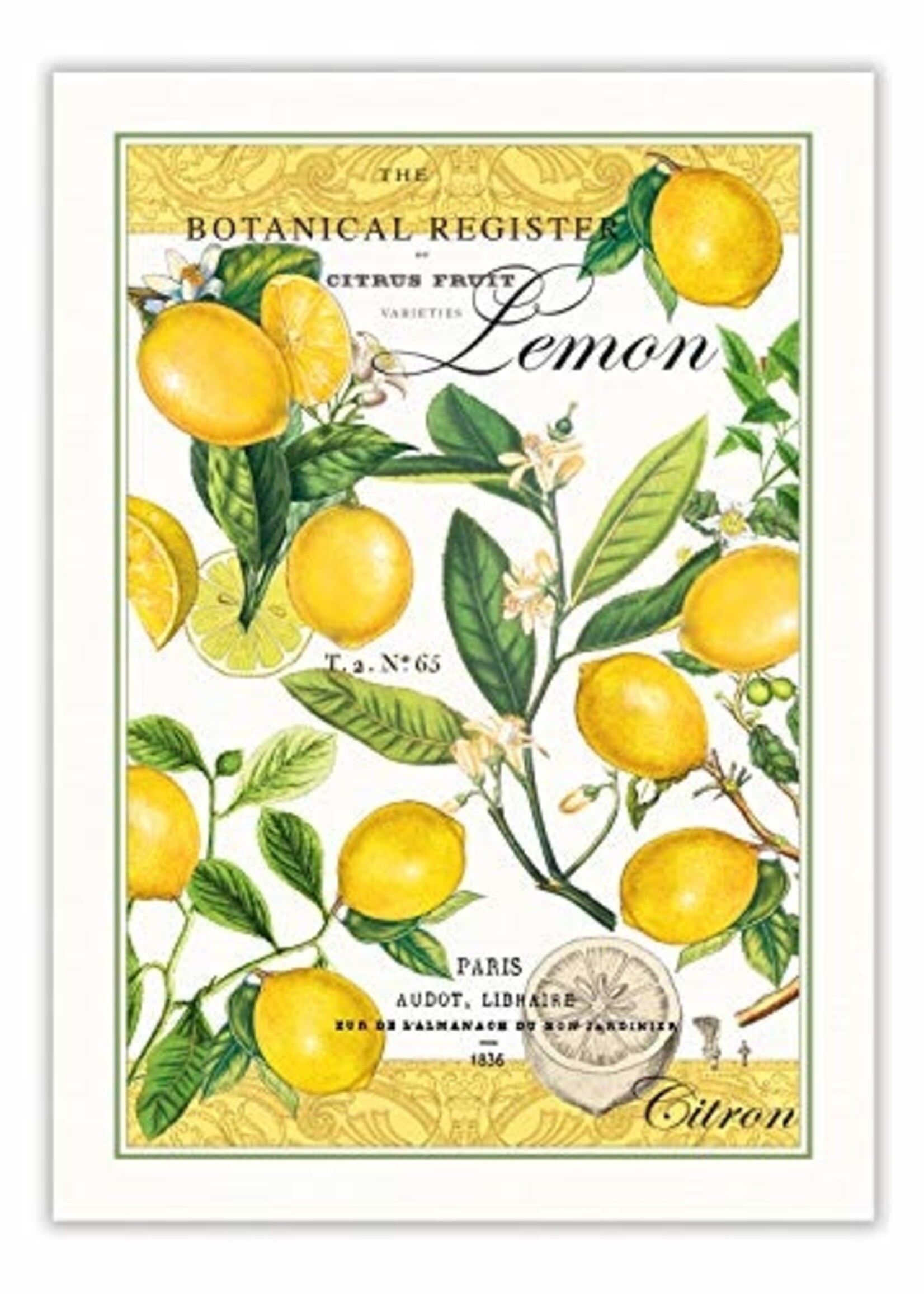 Michel Design Küchentuch Lemon Basil