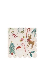 Meri Meri Festive Motif Large Napkins