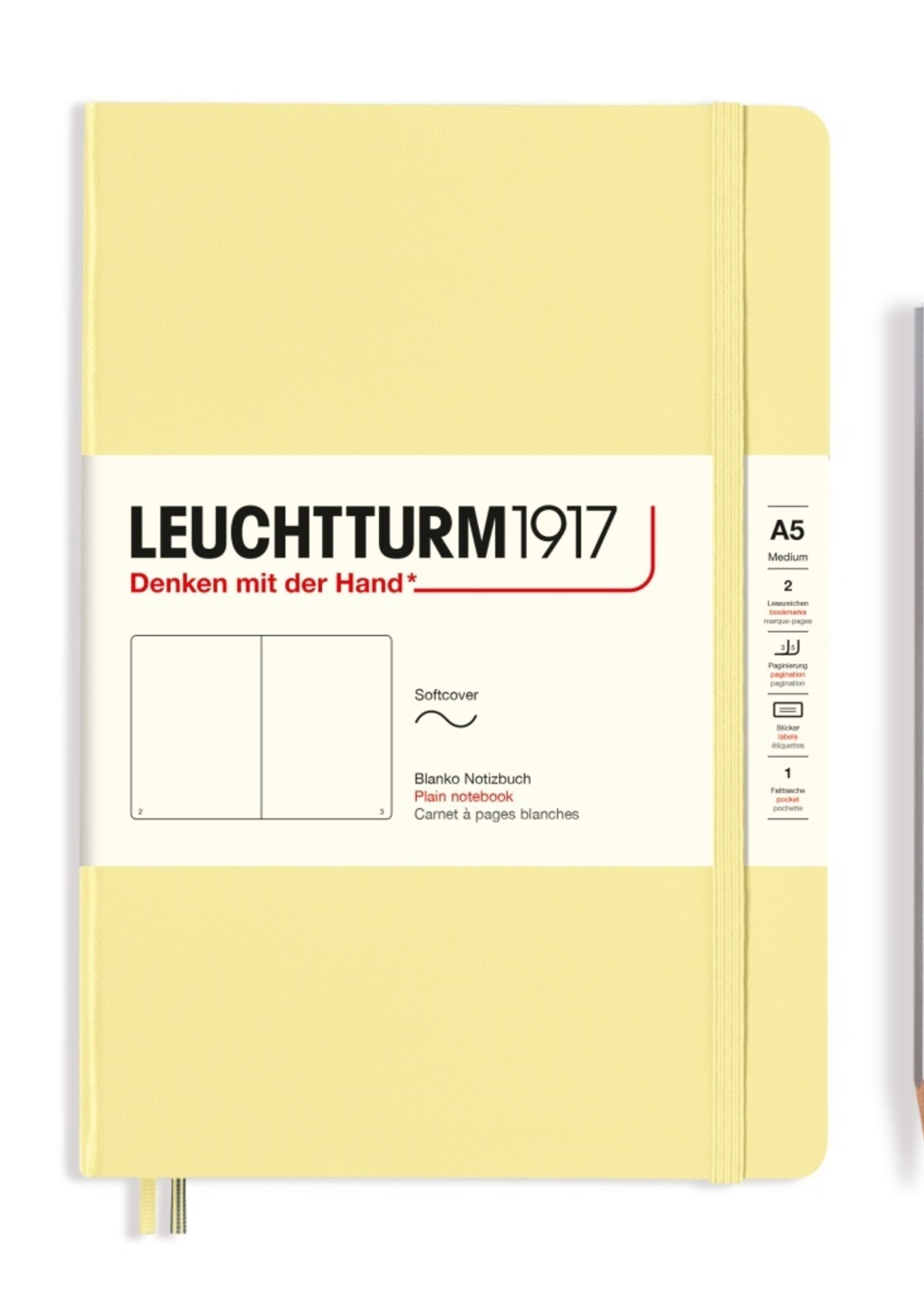 Leuchtturm1917 NB A5 SC Vanilla, blanko