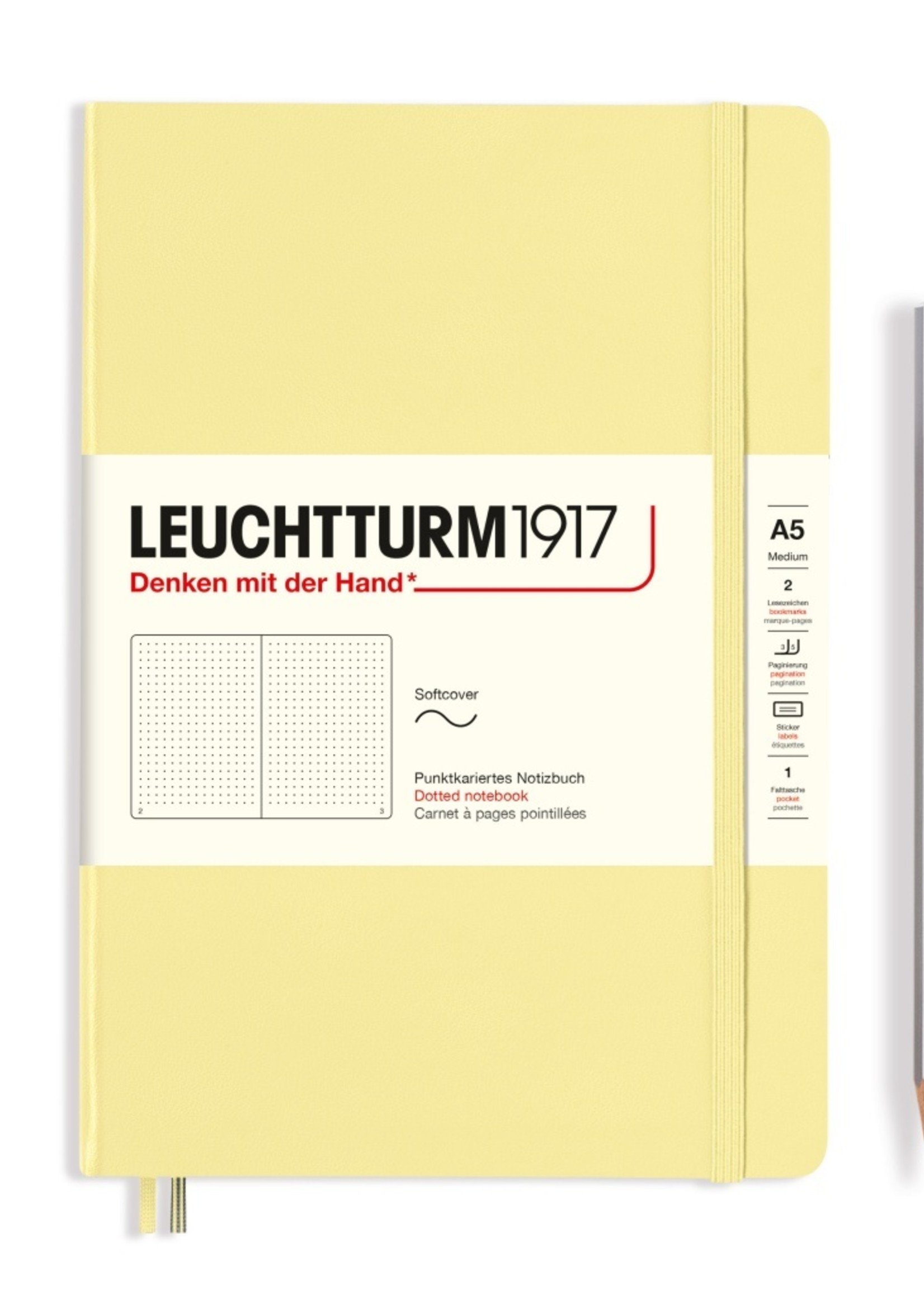 Leuchtturm1917 NB A5 SC Vanilla, dotted