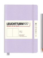 Leuchtturm1917 Notizbuch Medium (A5), Softcover, 123 nummerierte Seiten, Lilac, blanko