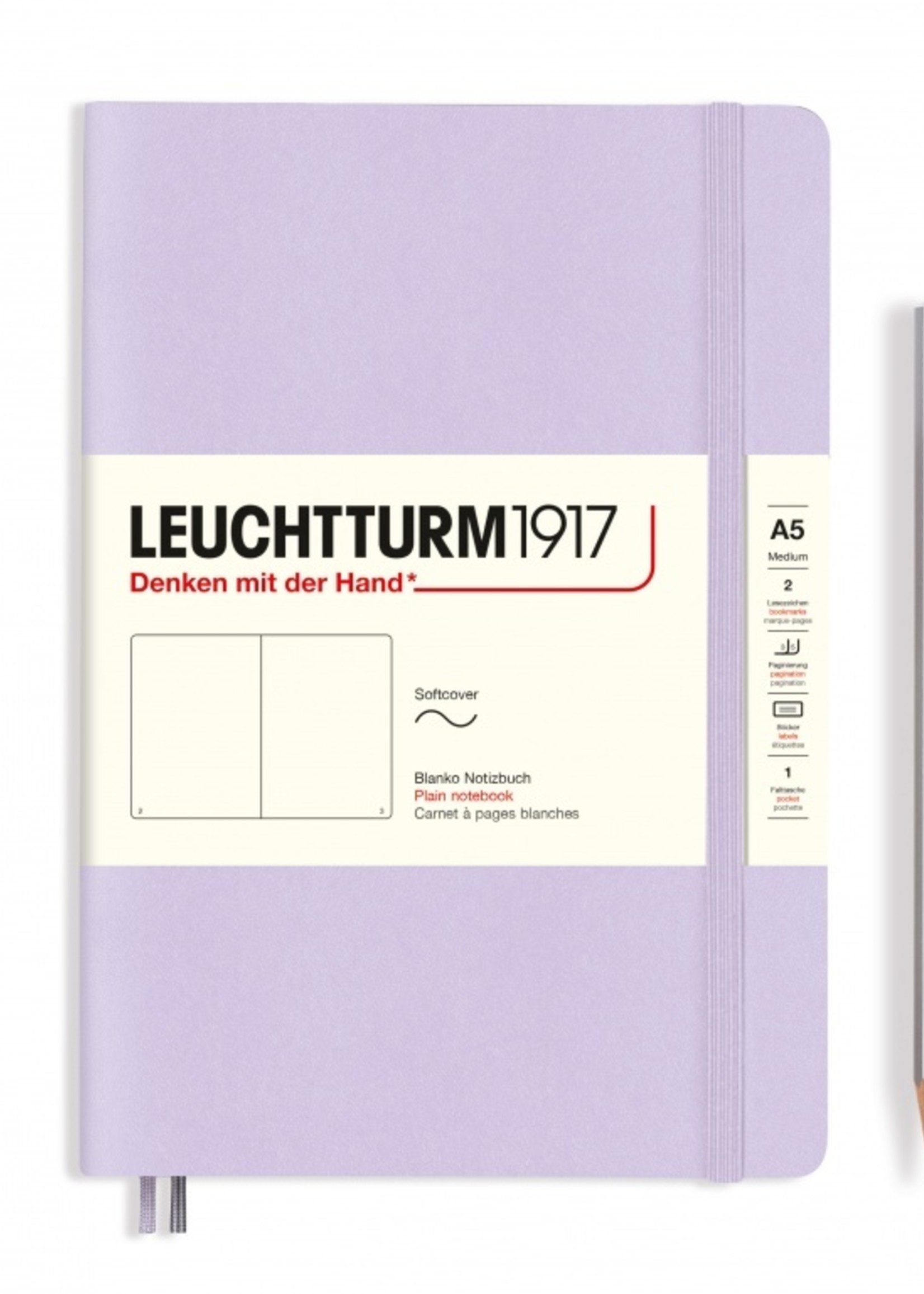 Leuchtturm1917 NB A5 SC Lilac, blanko