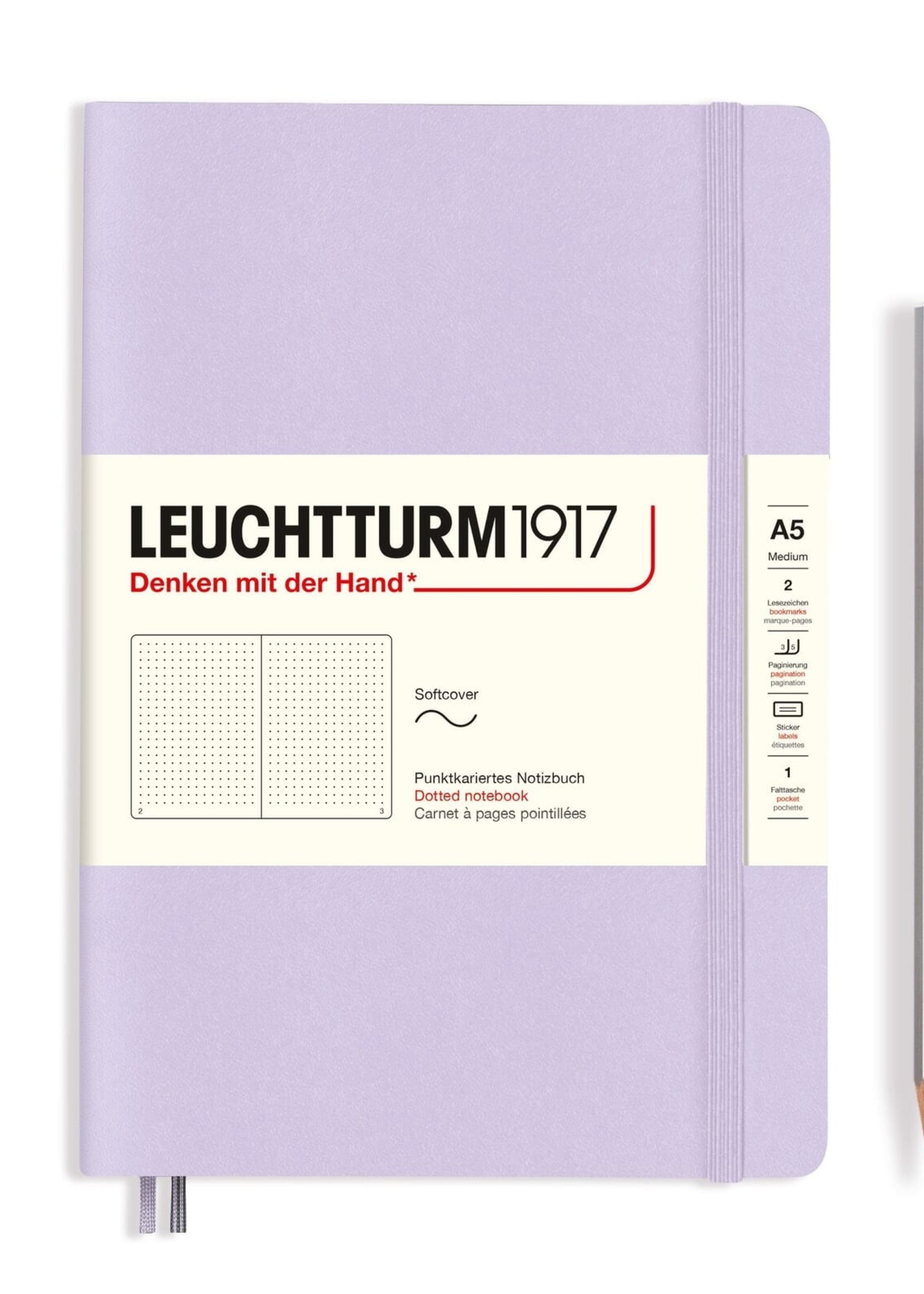Leuchtturm1917 NB A5 SC Lilac, dotted