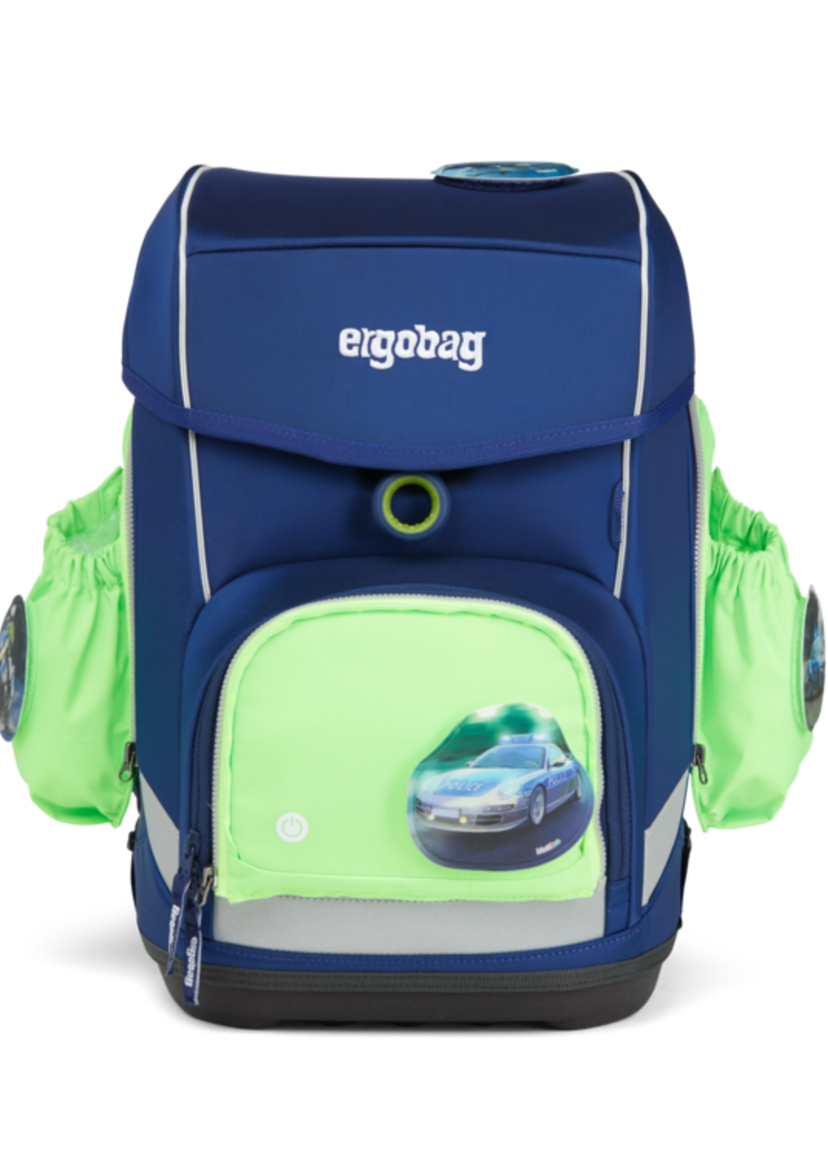 ERGOBAG Fluo LED Seitentaschen Zip-Set