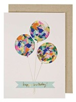 Meri Meri Balloon Confetti Shaker Card