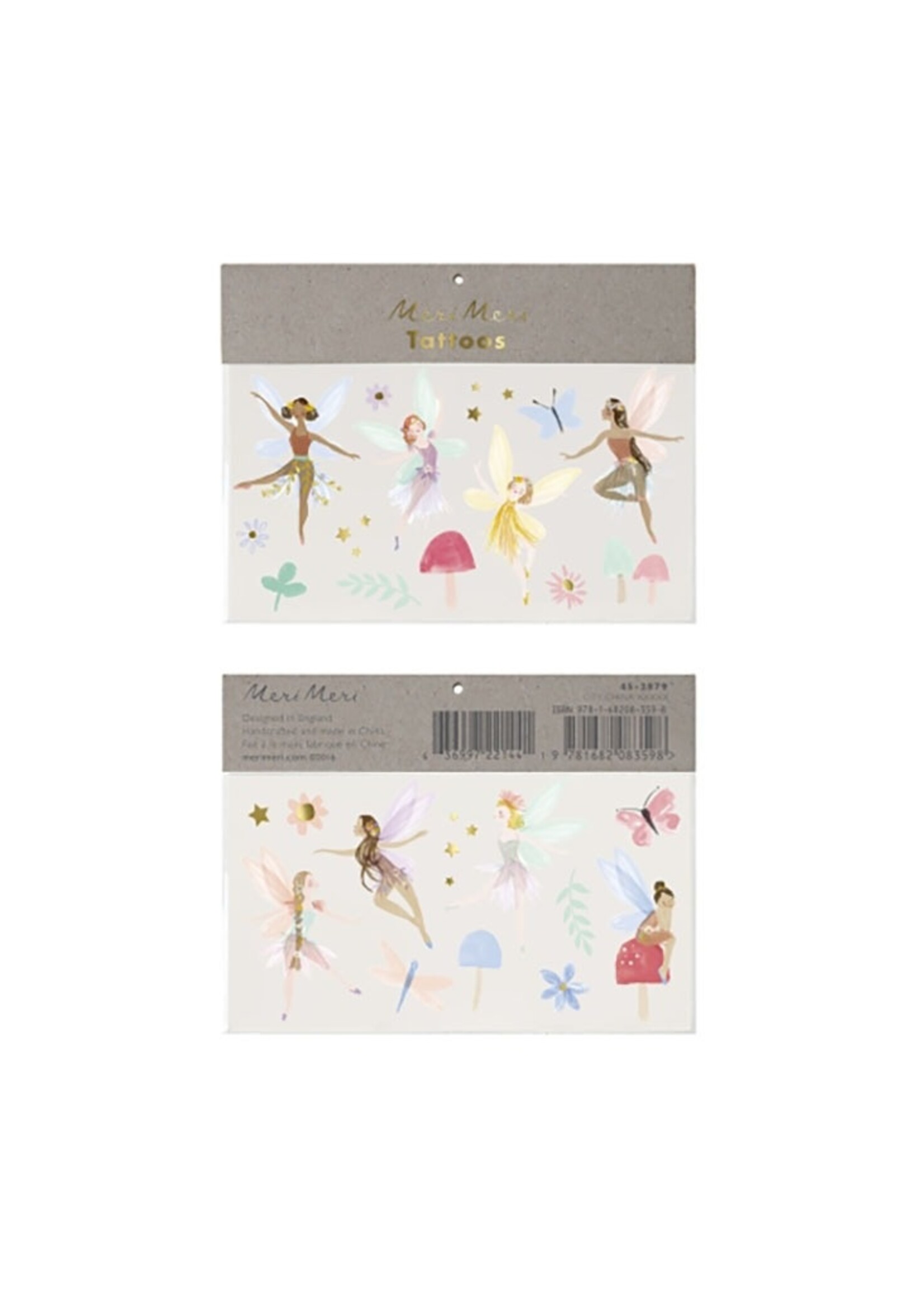 Meri Meri Fairy Large Tattoos