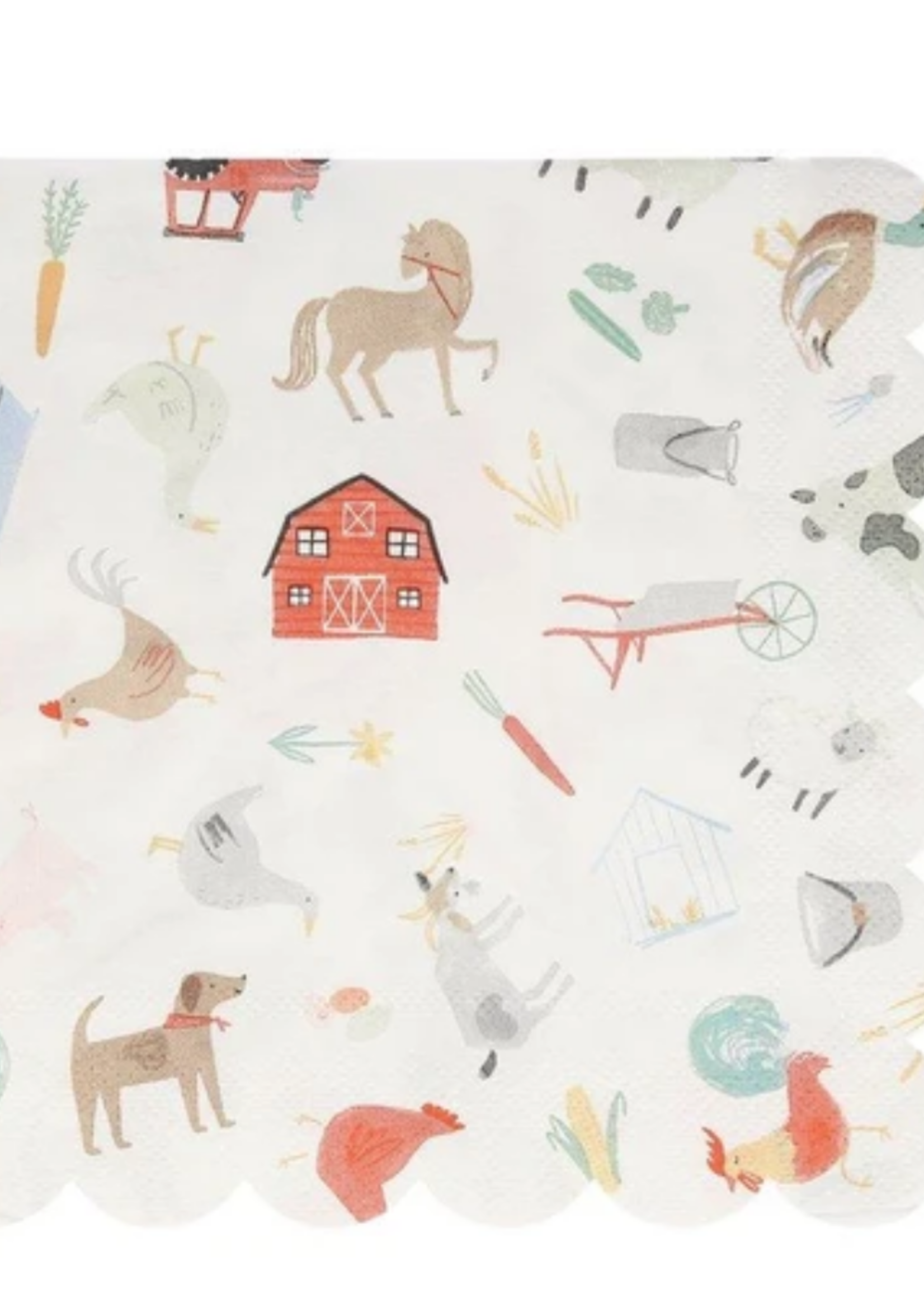 Meri Meri On The Farm Large Napkins