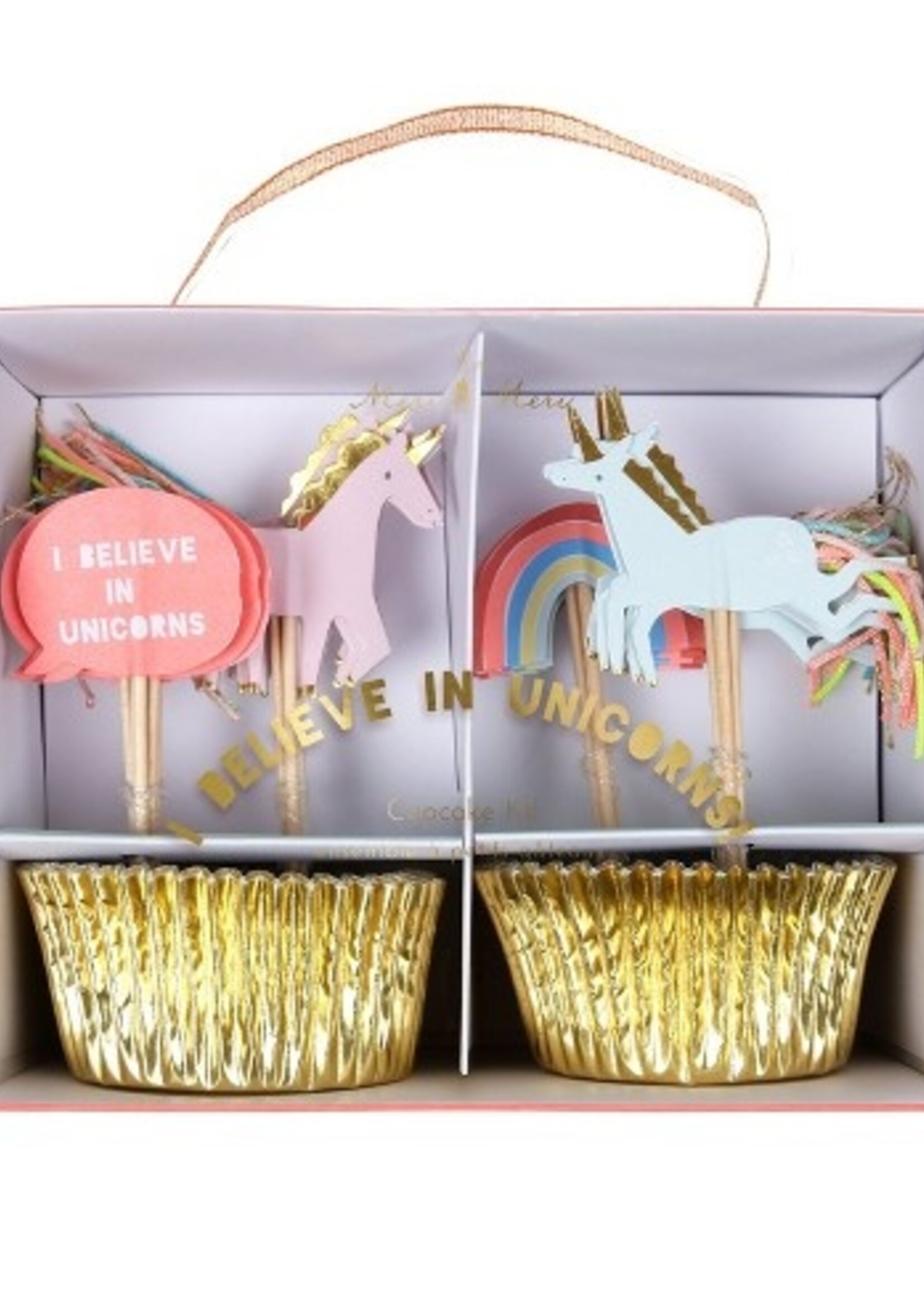 Meri Meri I Believe In Unicorns Cupcake