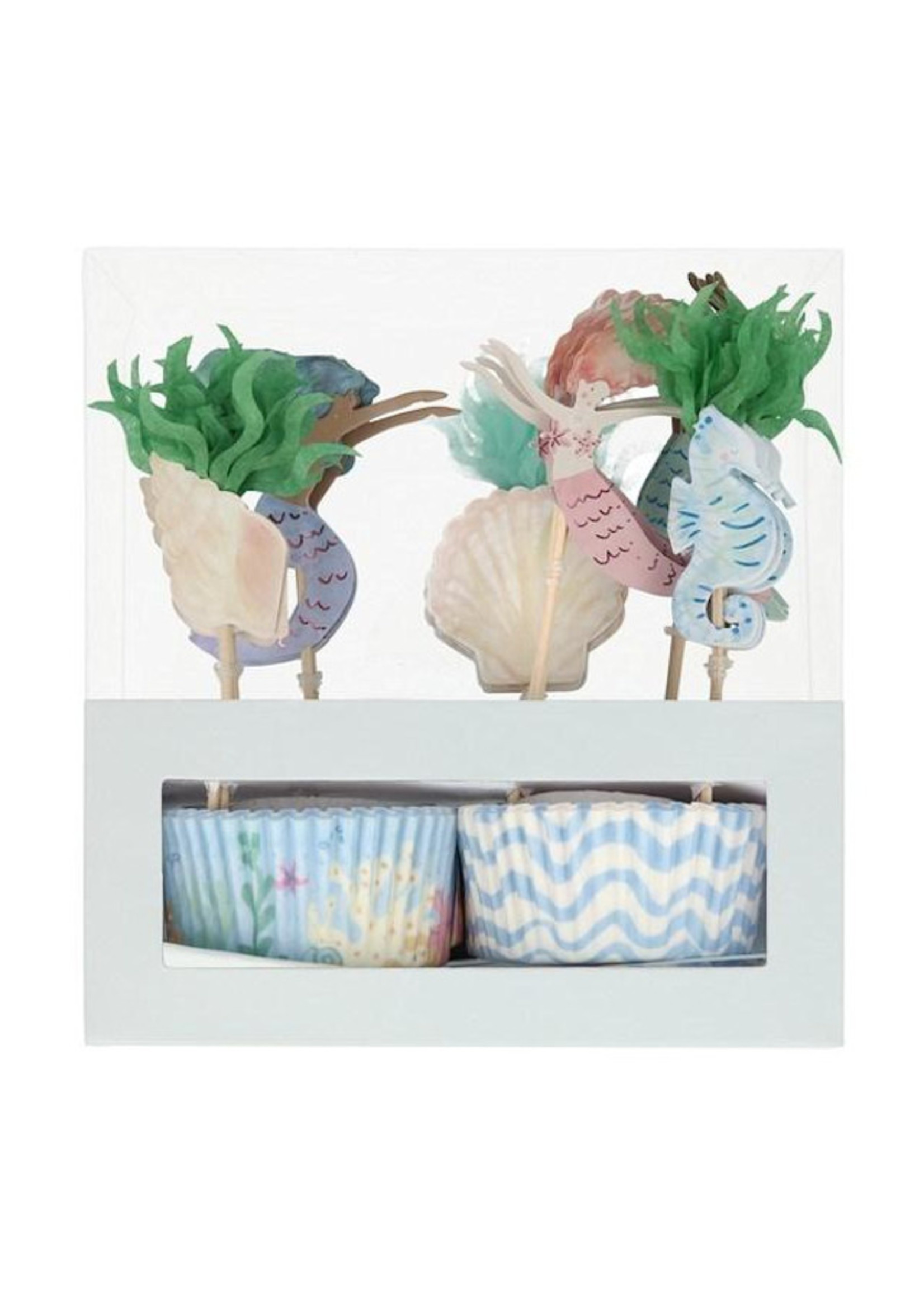 MERI MERI Cupcake-Set Mermaid (24 Stück)