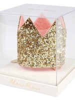 Meri Meri Mini Gold Glitter Crown Hair C