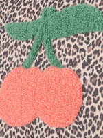 Jeune Premier Pencil Case Double Leopard Cherry