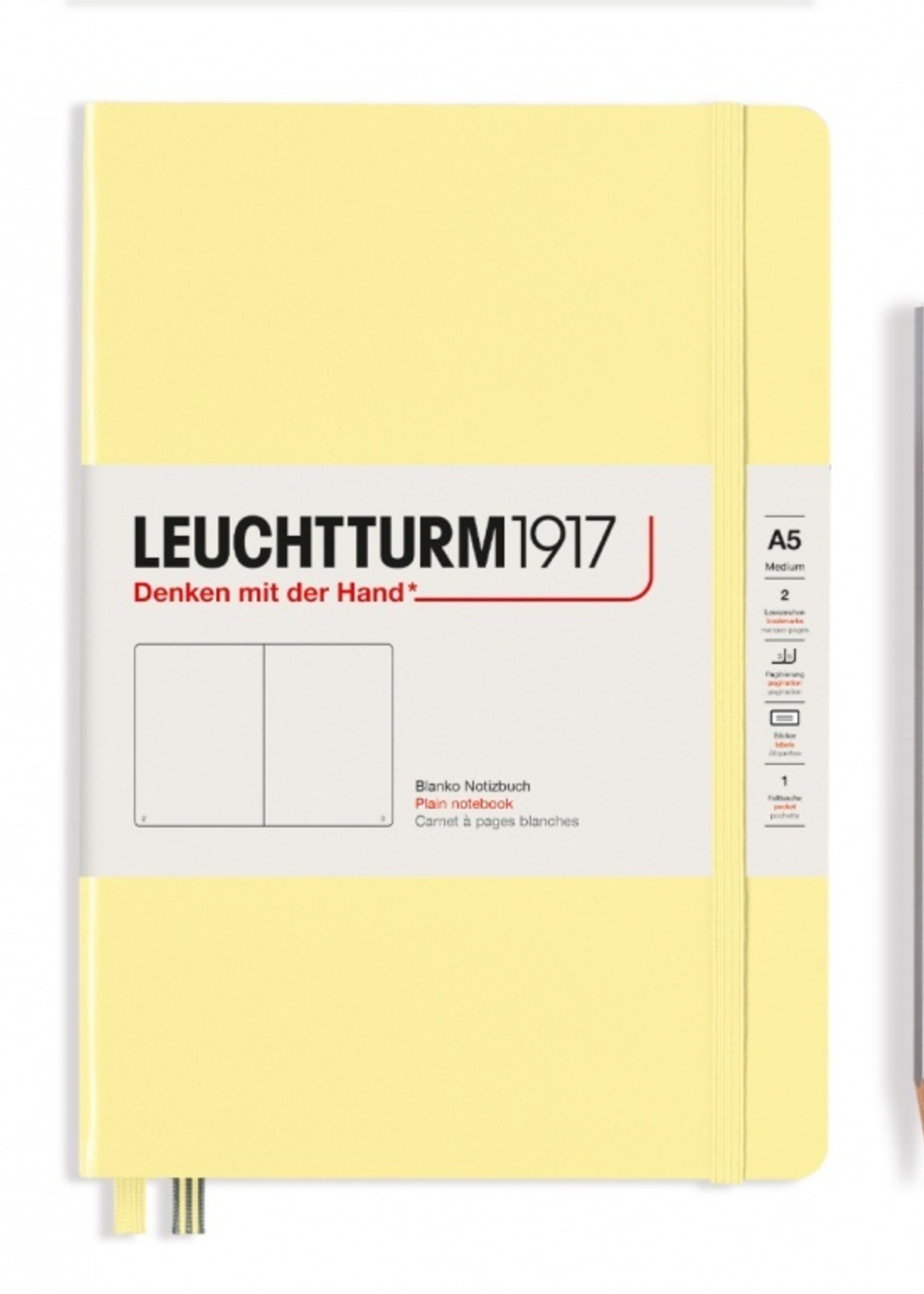 Leuchtturm1917 NB A5 HC Vanilla, blanko