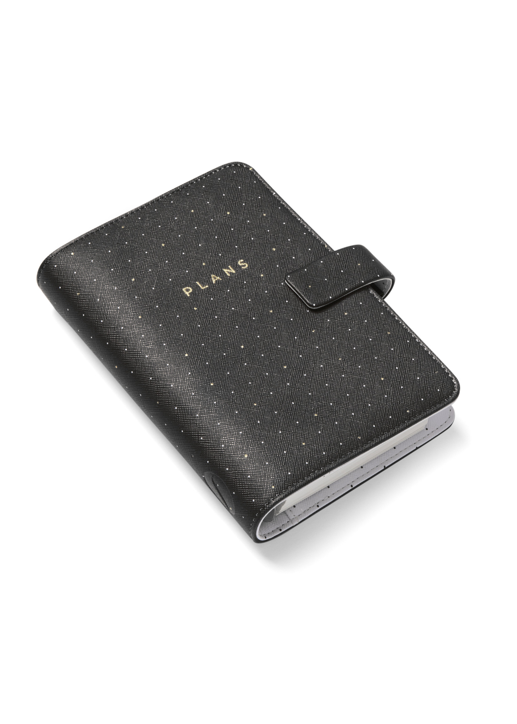 Filofax Moonlight Personal Organiser Black