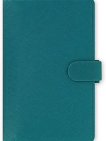 Filofax Saffiano Compact Organiser Personal, Aquamarine