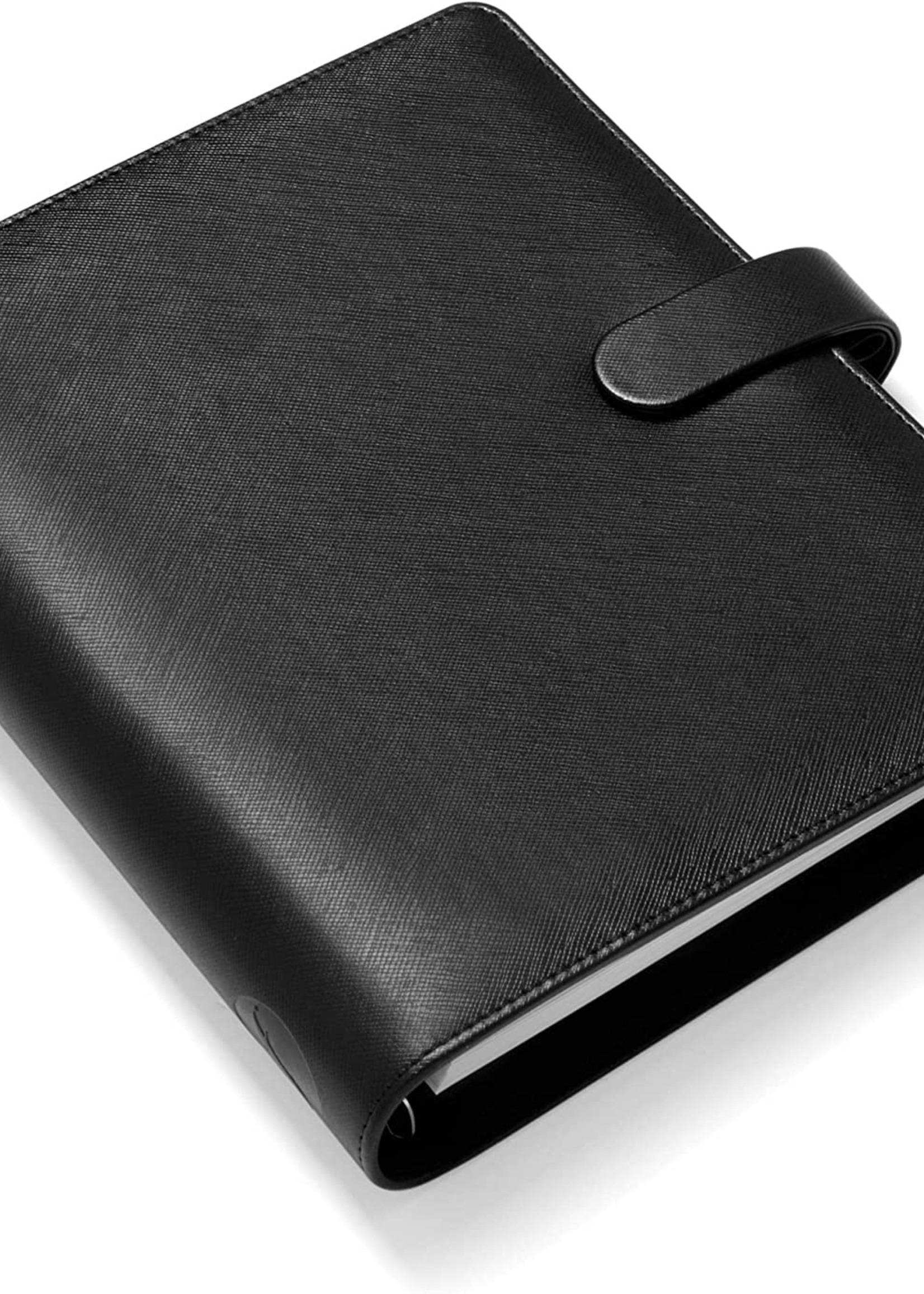 Filofax Saffiano A5 Organiser Black