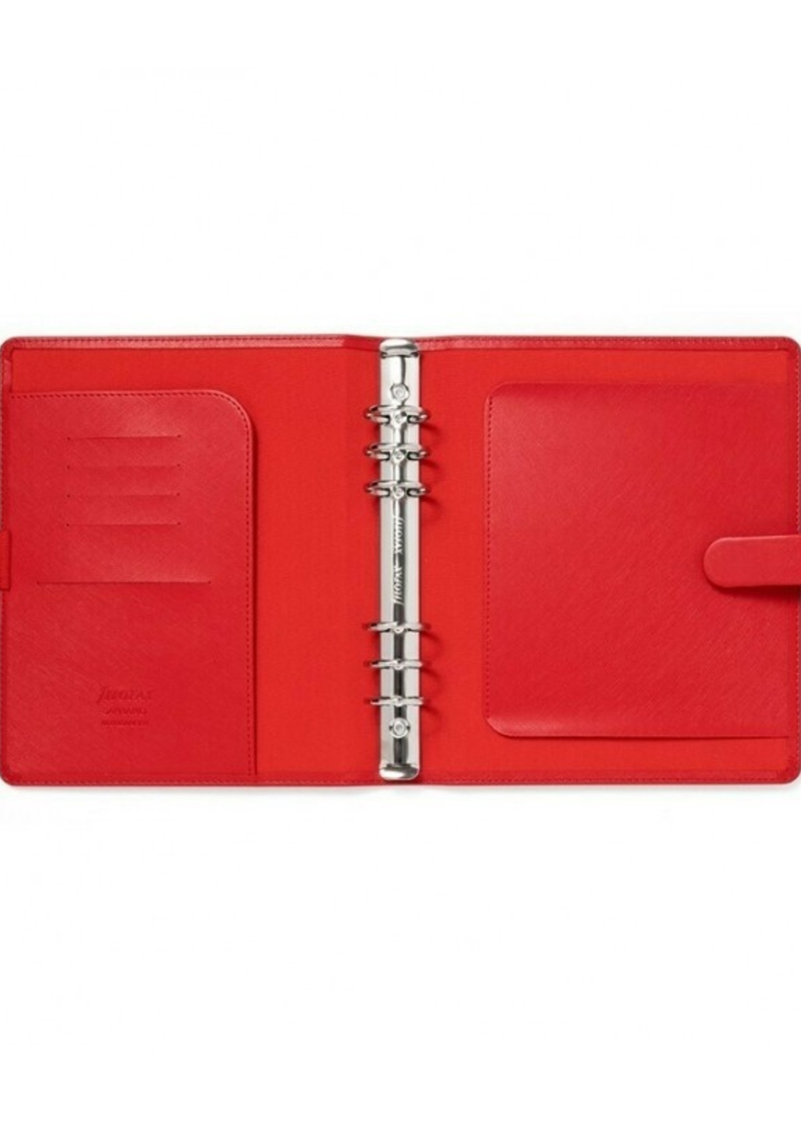 Filofax Saffiano A5 Organiser Poppy