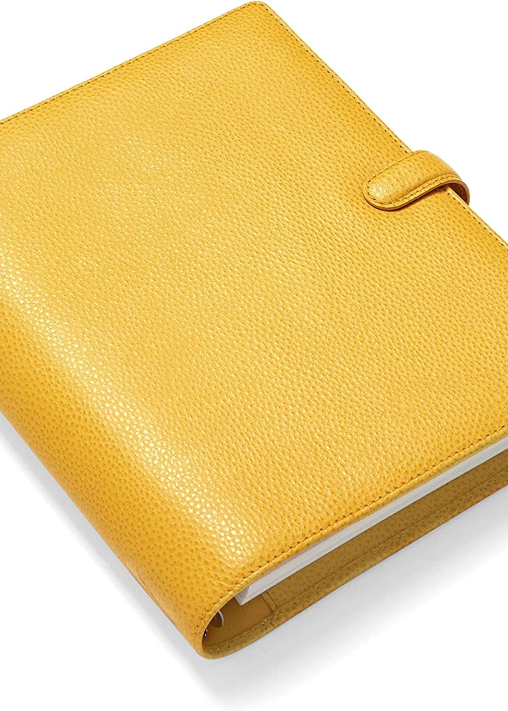 Filofax Finsbury A5 Organiser Mustard