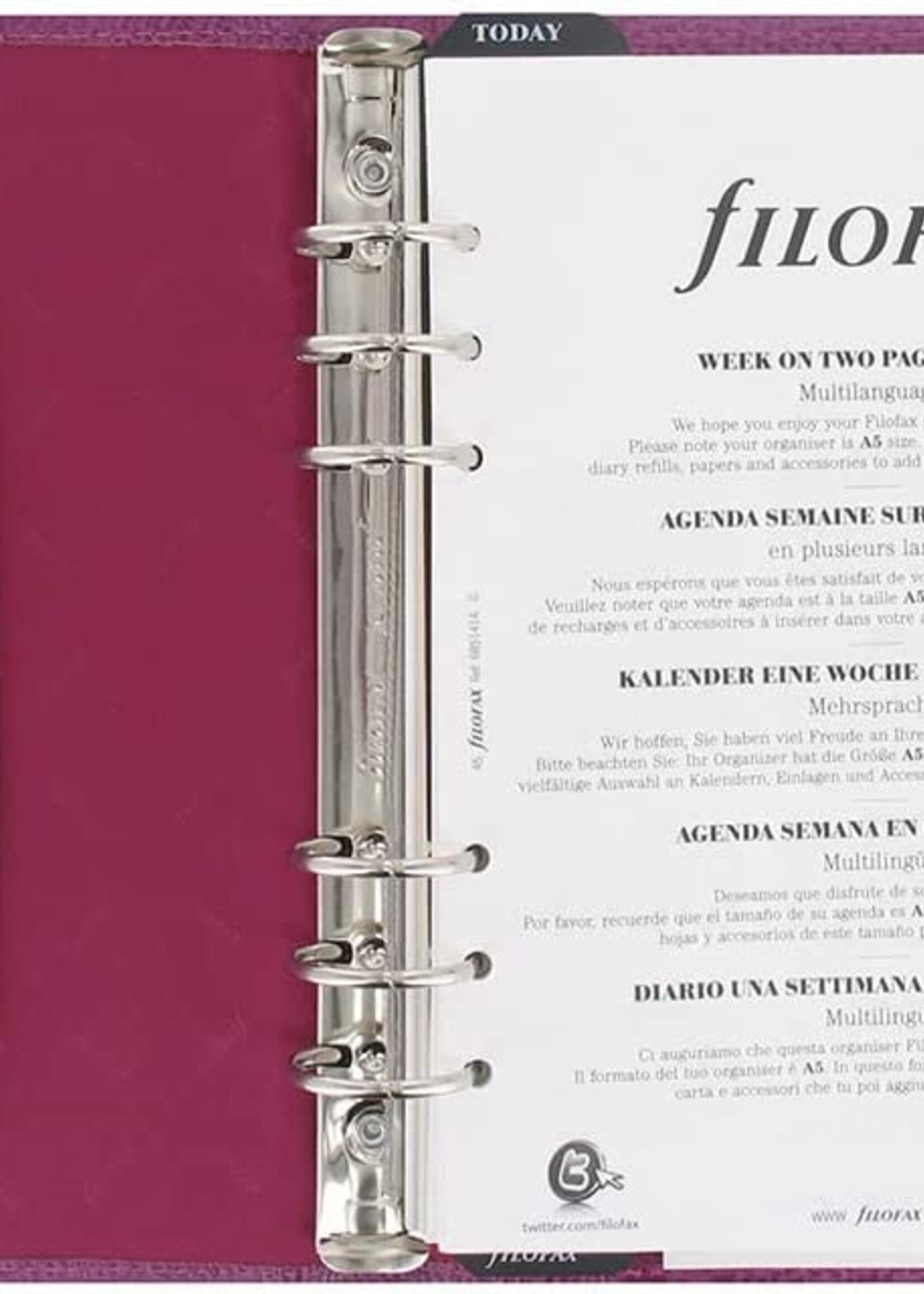 Filofax Filofax Finsbury Personal Organiser Leather