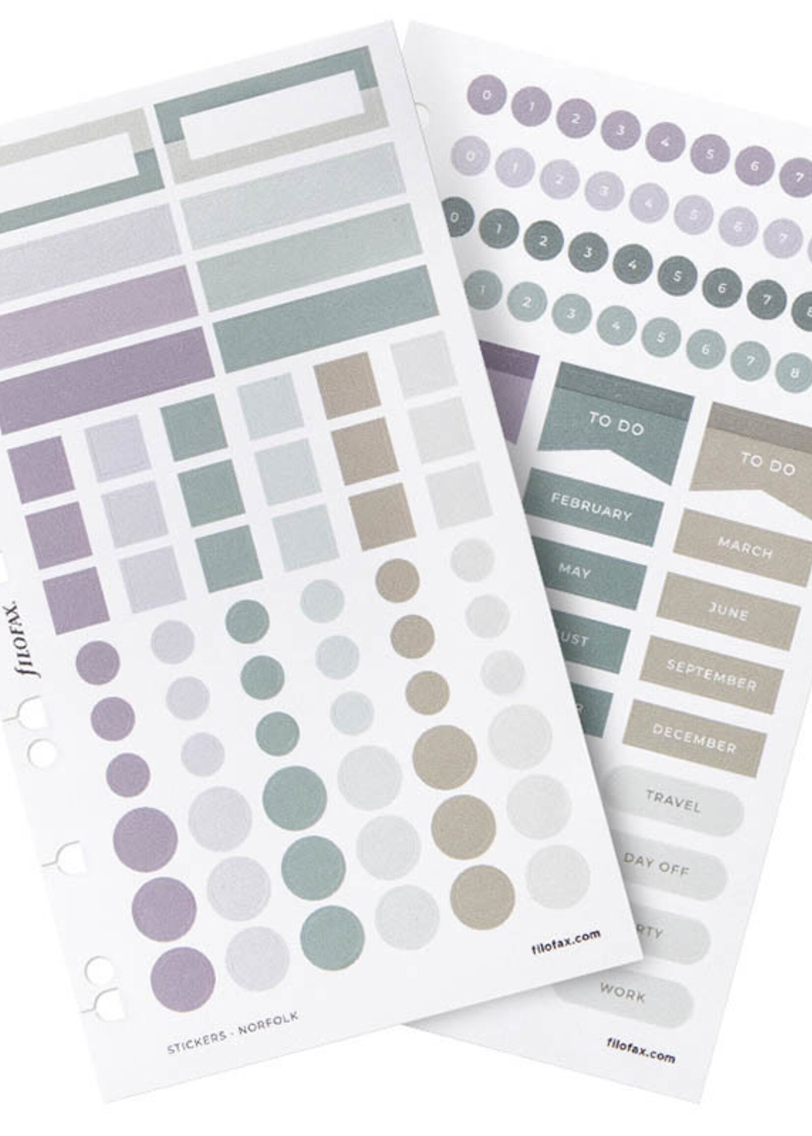 Filofax Norfolk Stickers