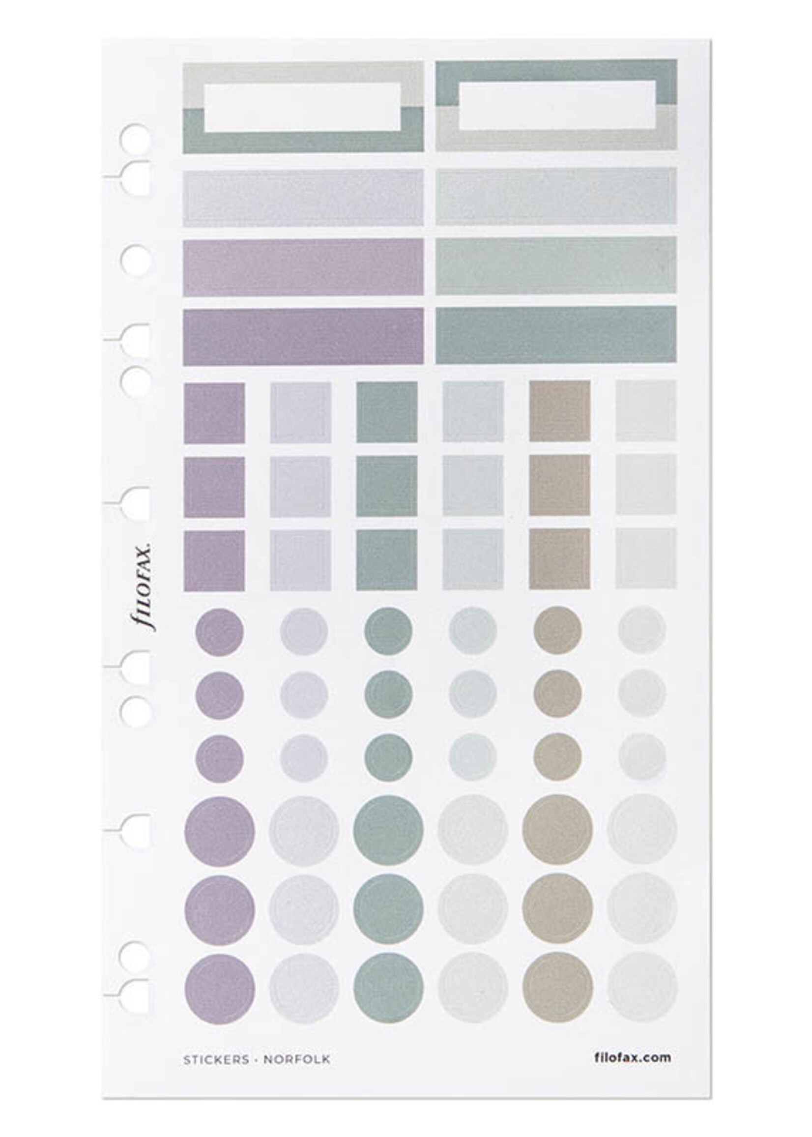 Filofax Norfolk Sticker