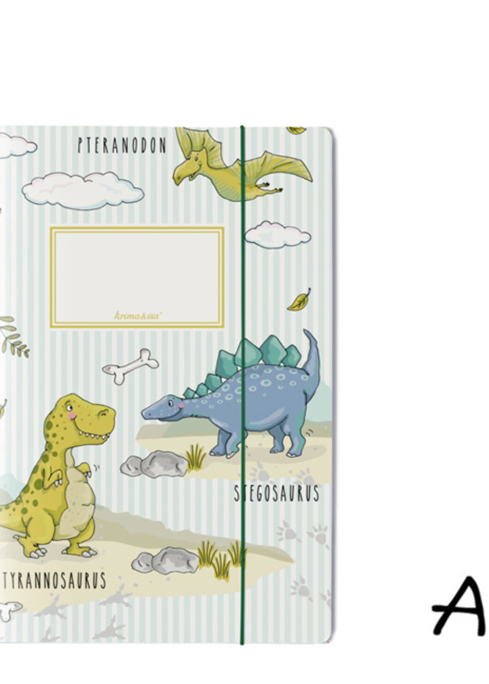 Krima & Isa Sammelmappe Dinos A4