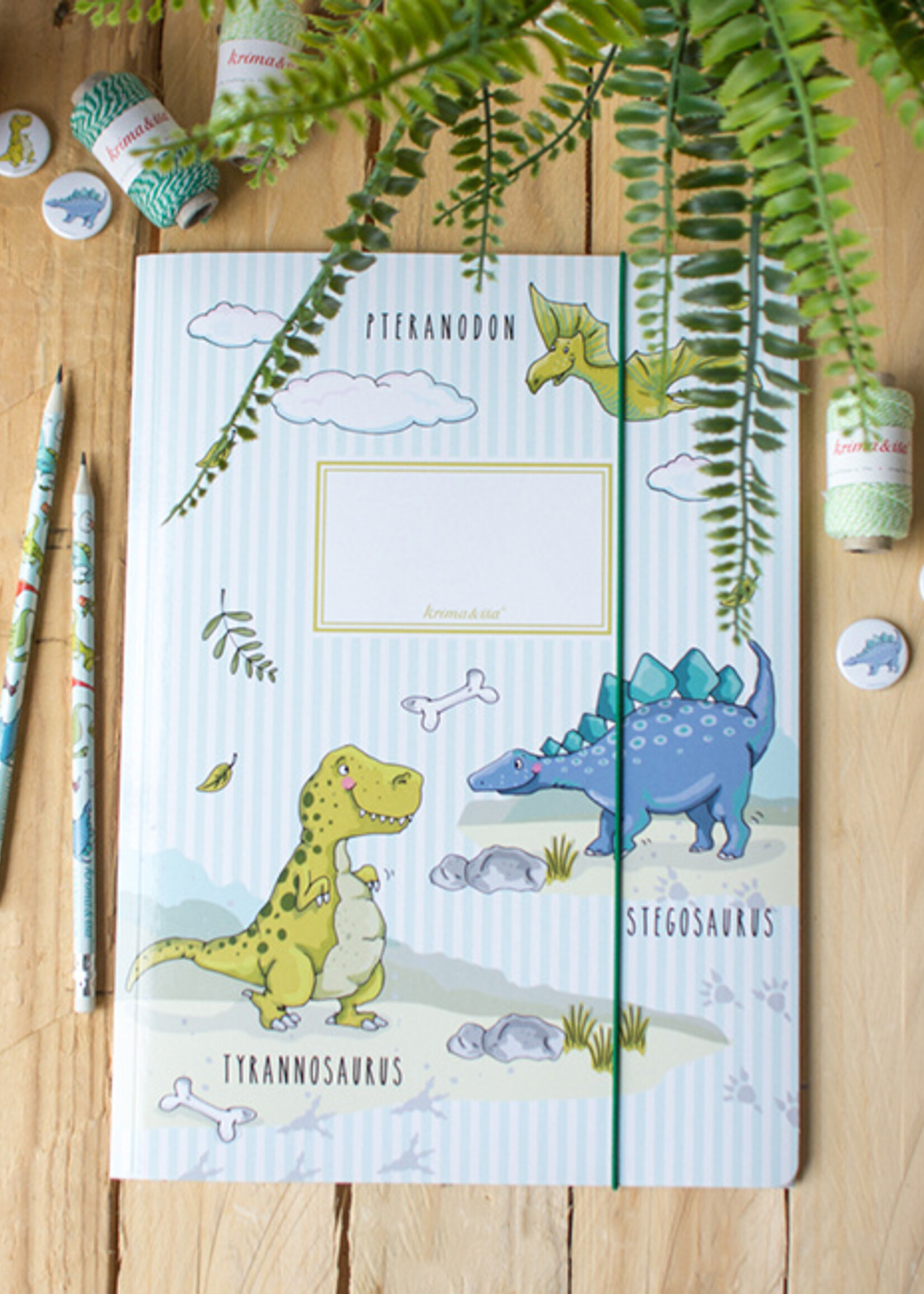 Krima & Isa Sammelmappe Dinos A4