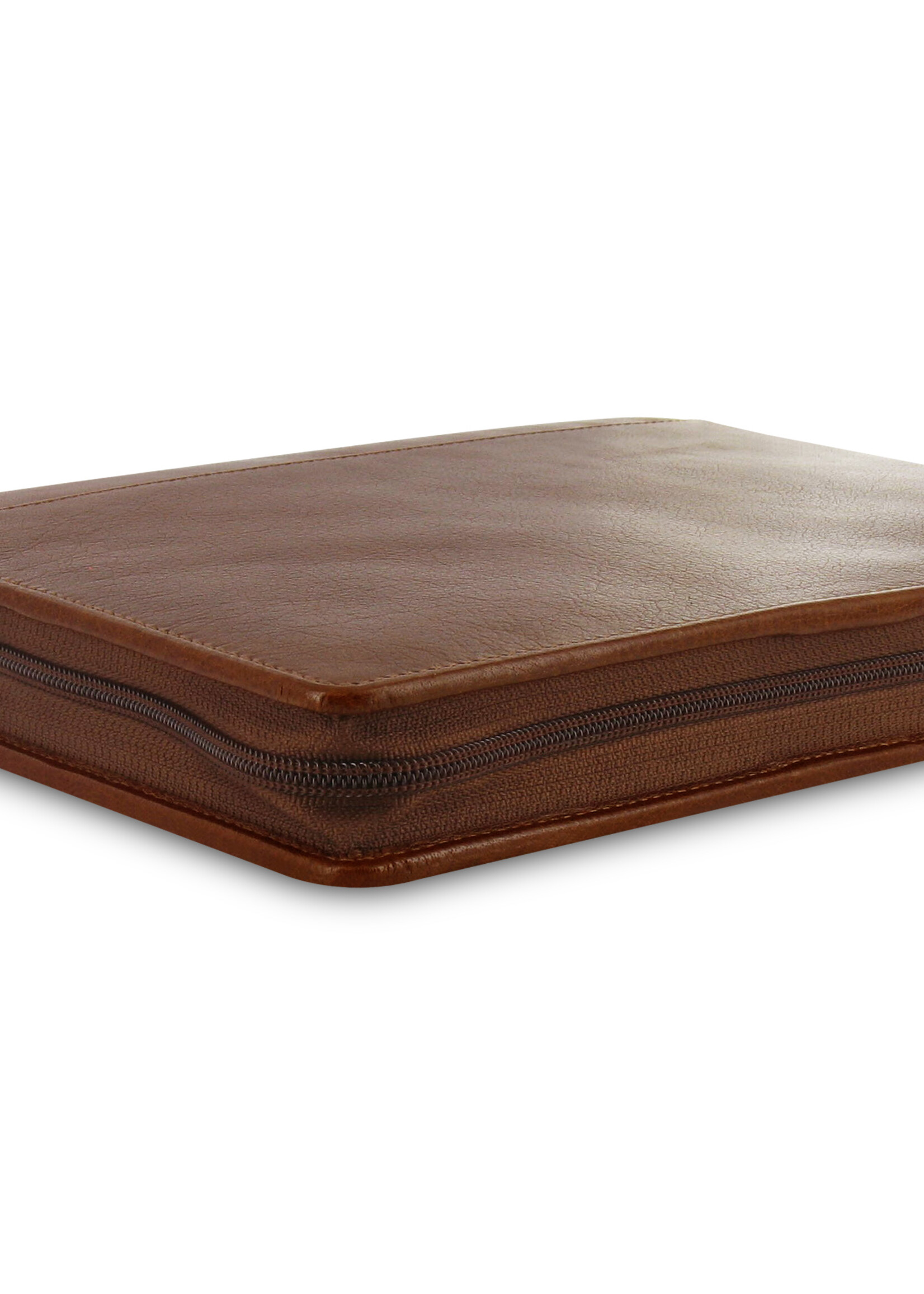 Filofax Lockwood Zip Organiser A5, Cognac