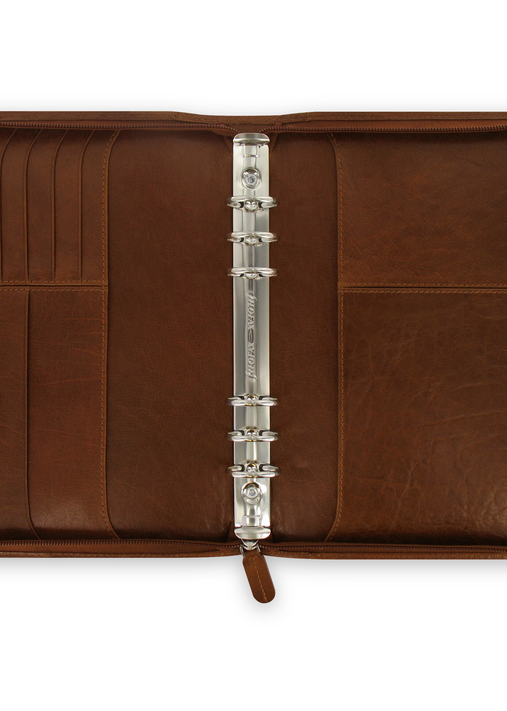 Filofax Lockwood Zip Organiser A5, Cognac
