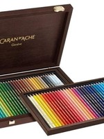 Caran d'Ache Aquarellfarbstifte Supracolor im Holzkoffer