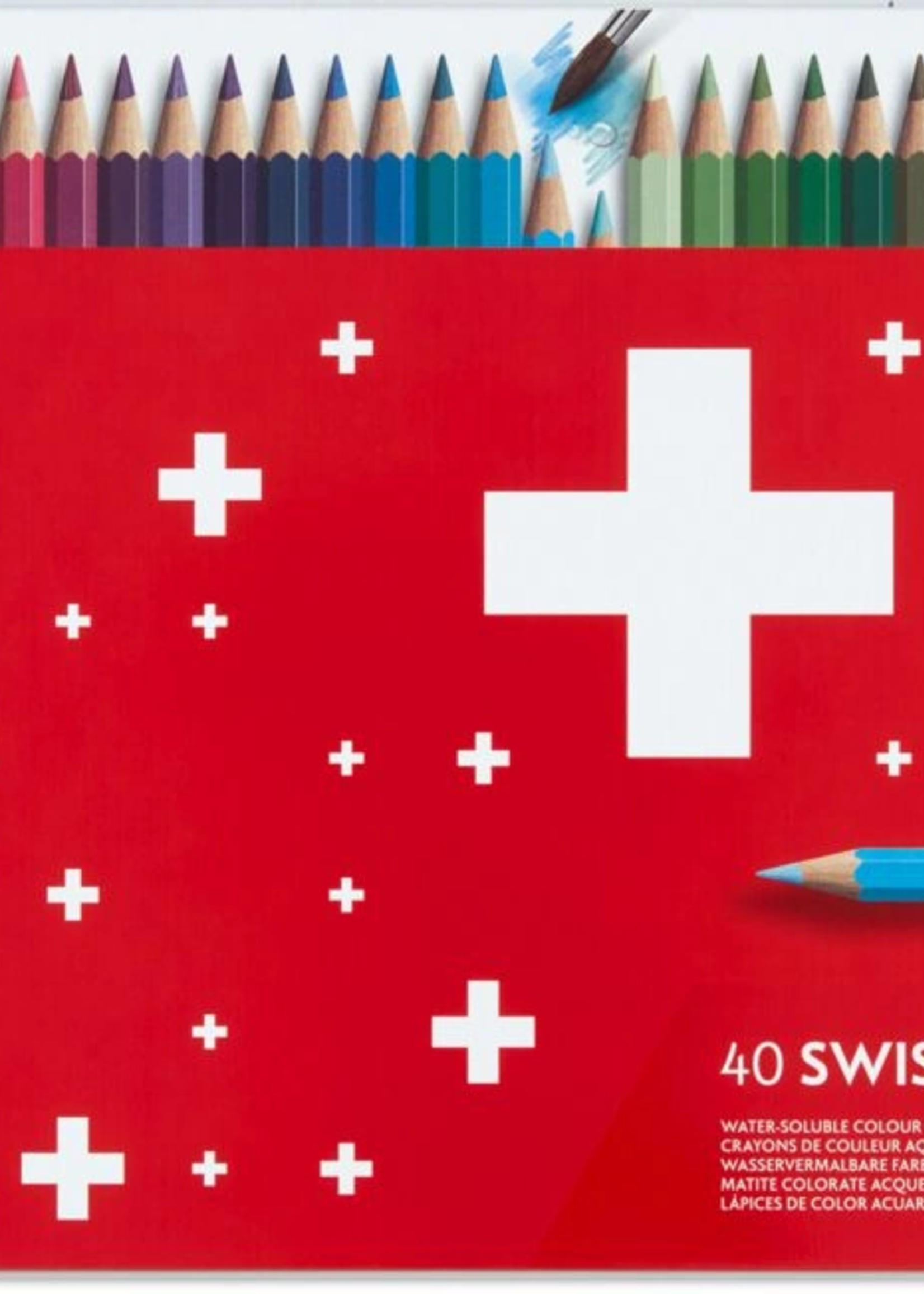 Caran d'Ache Swisscolor Metallschachtel zu