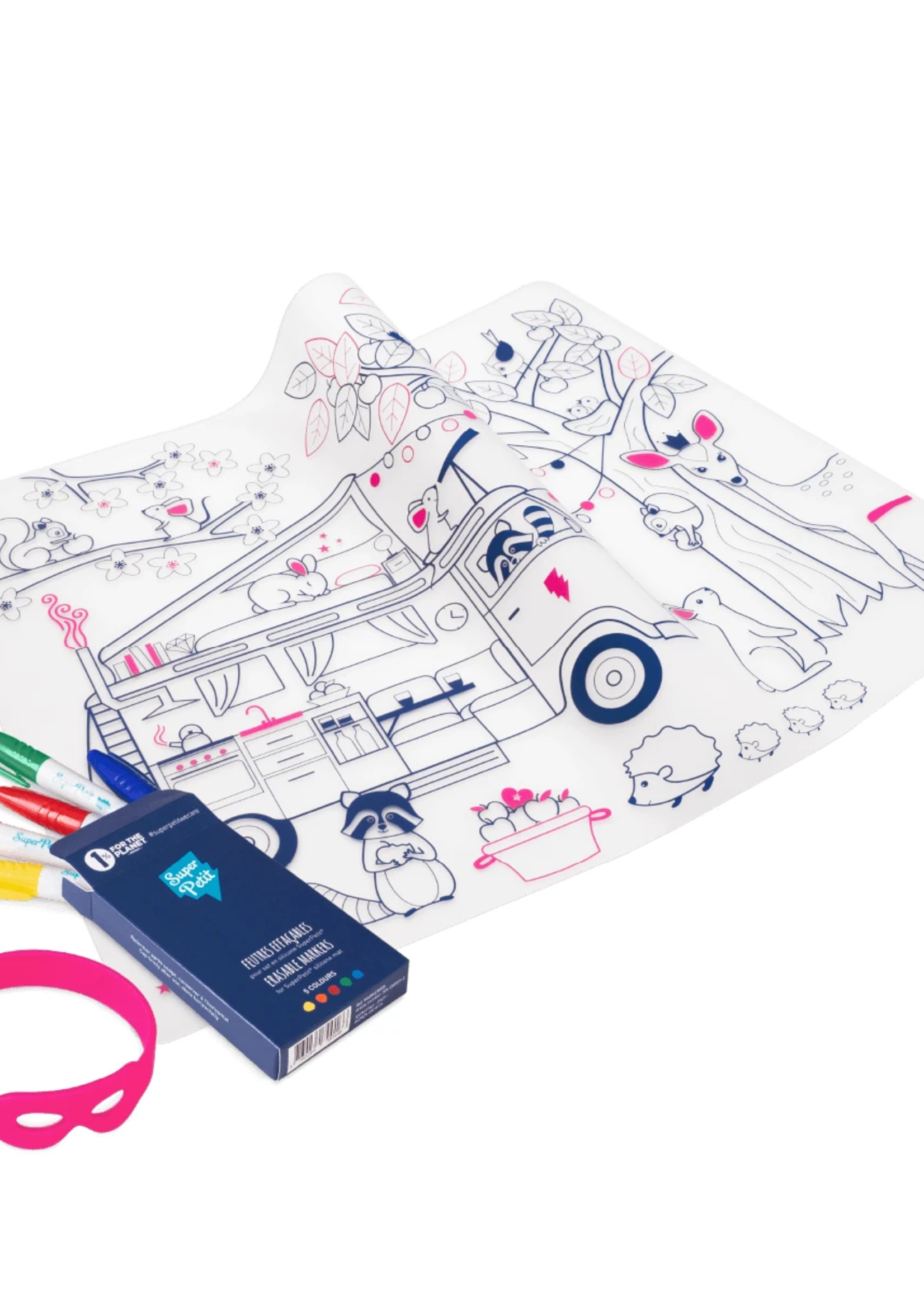 SuperPetit Kit DREAM VAN / pink bracelet